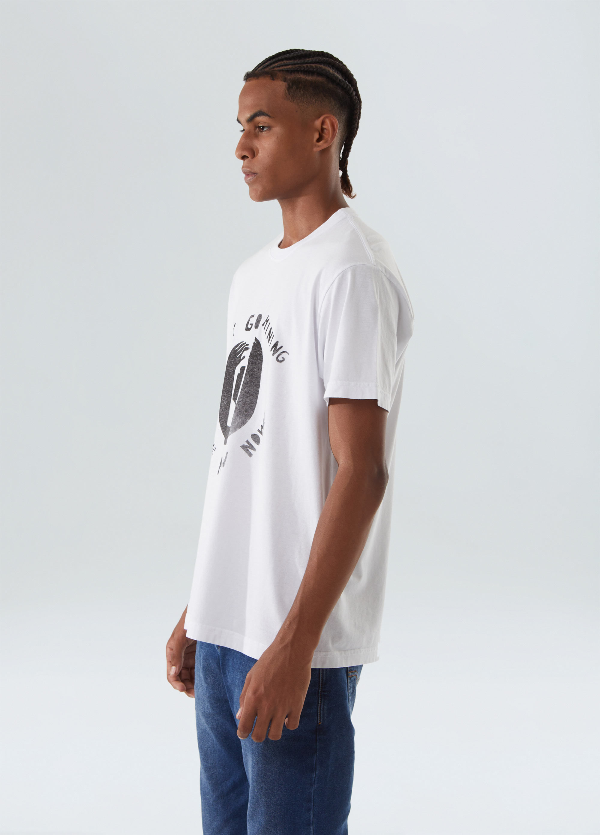 T-shirt stone stop goldmining