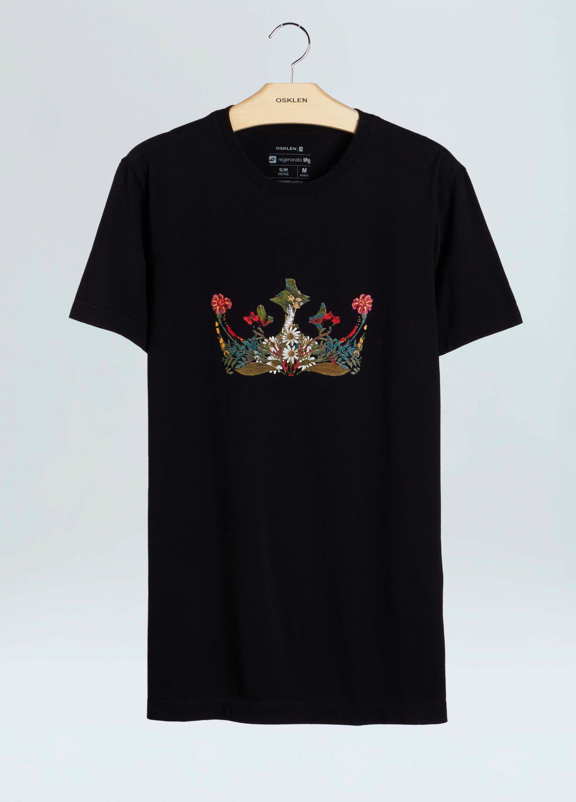 T-shirt vintage flower crown