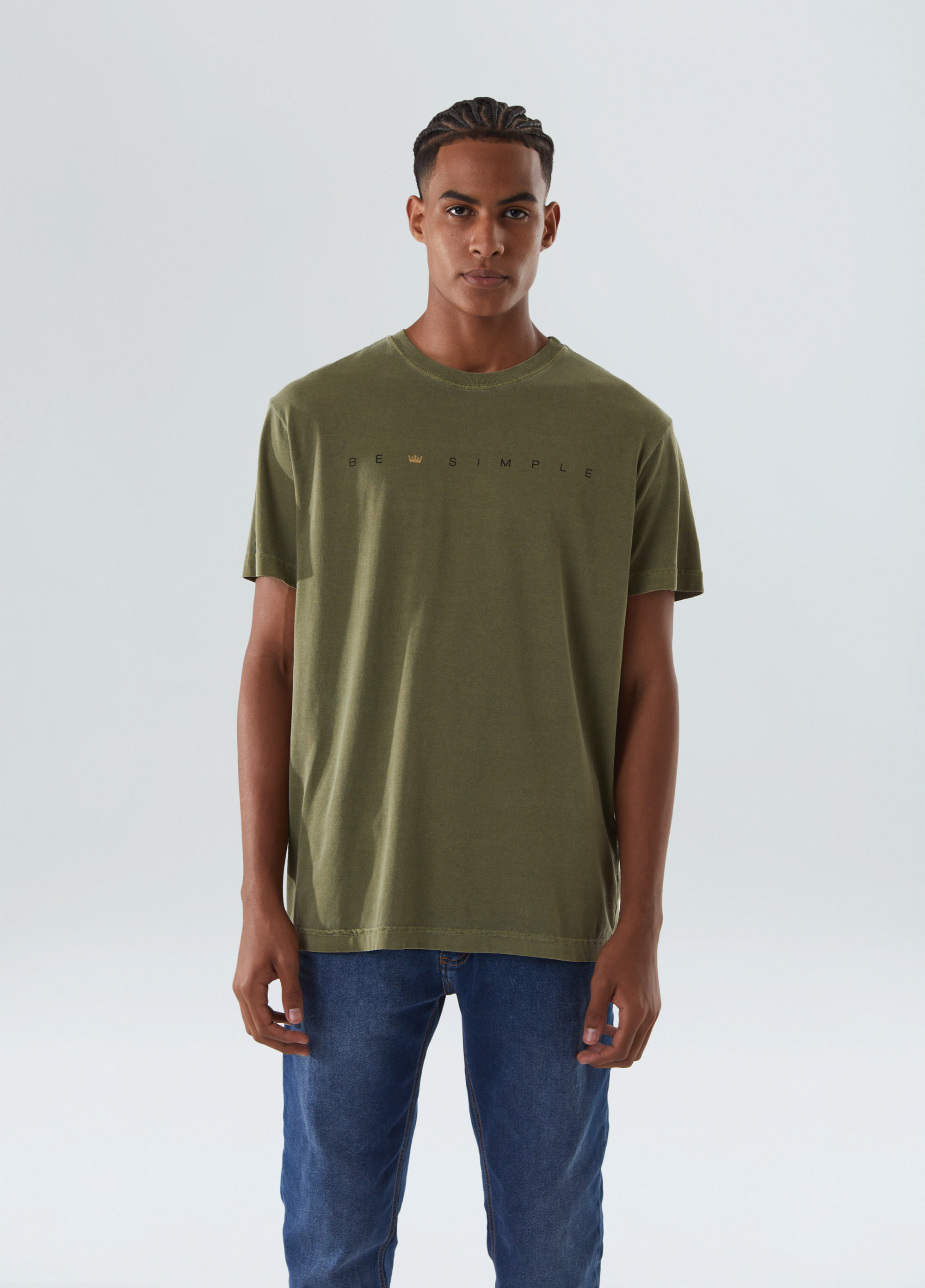 T-shirt stone be simple