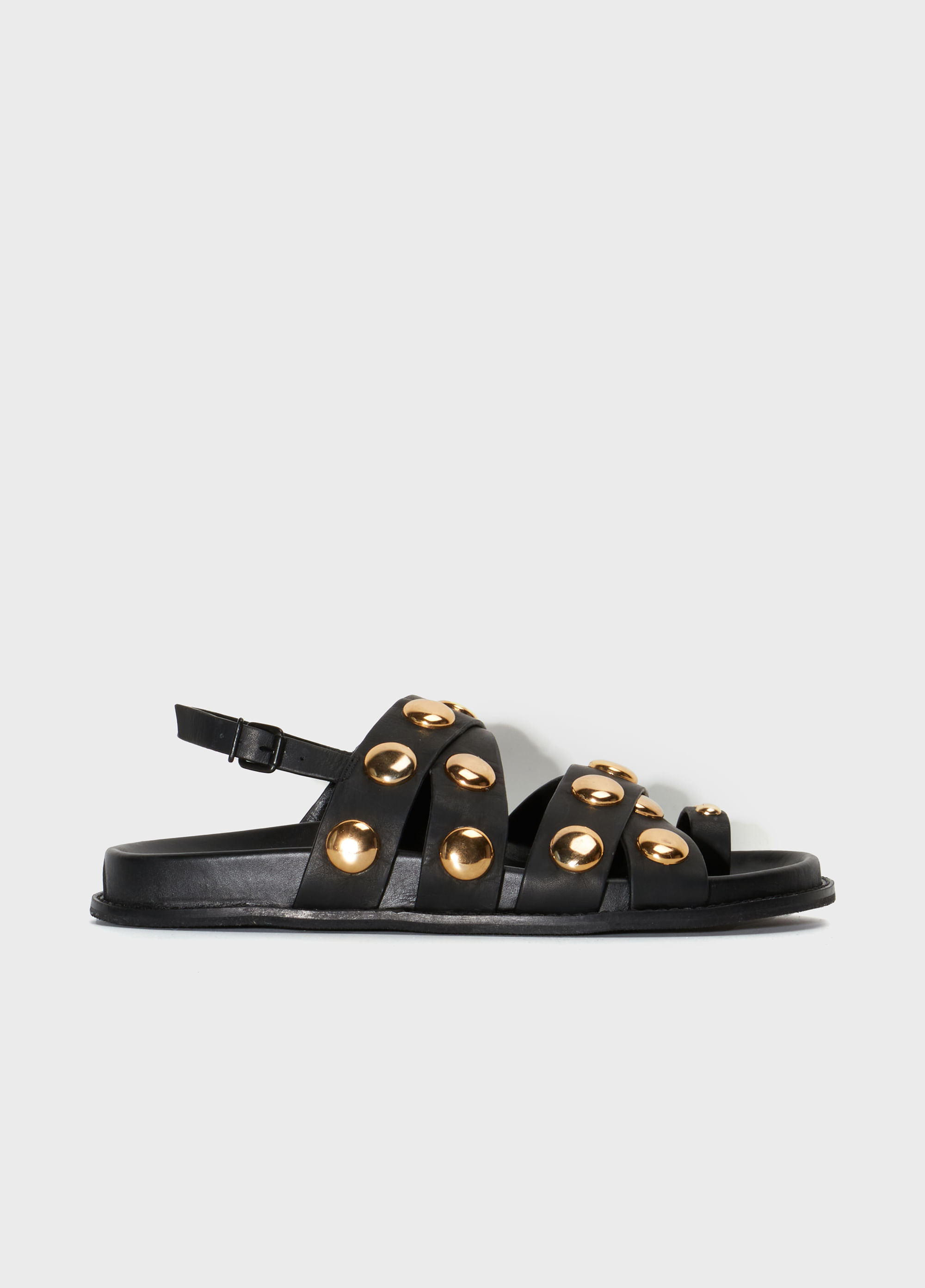 Sandália maxi tachas