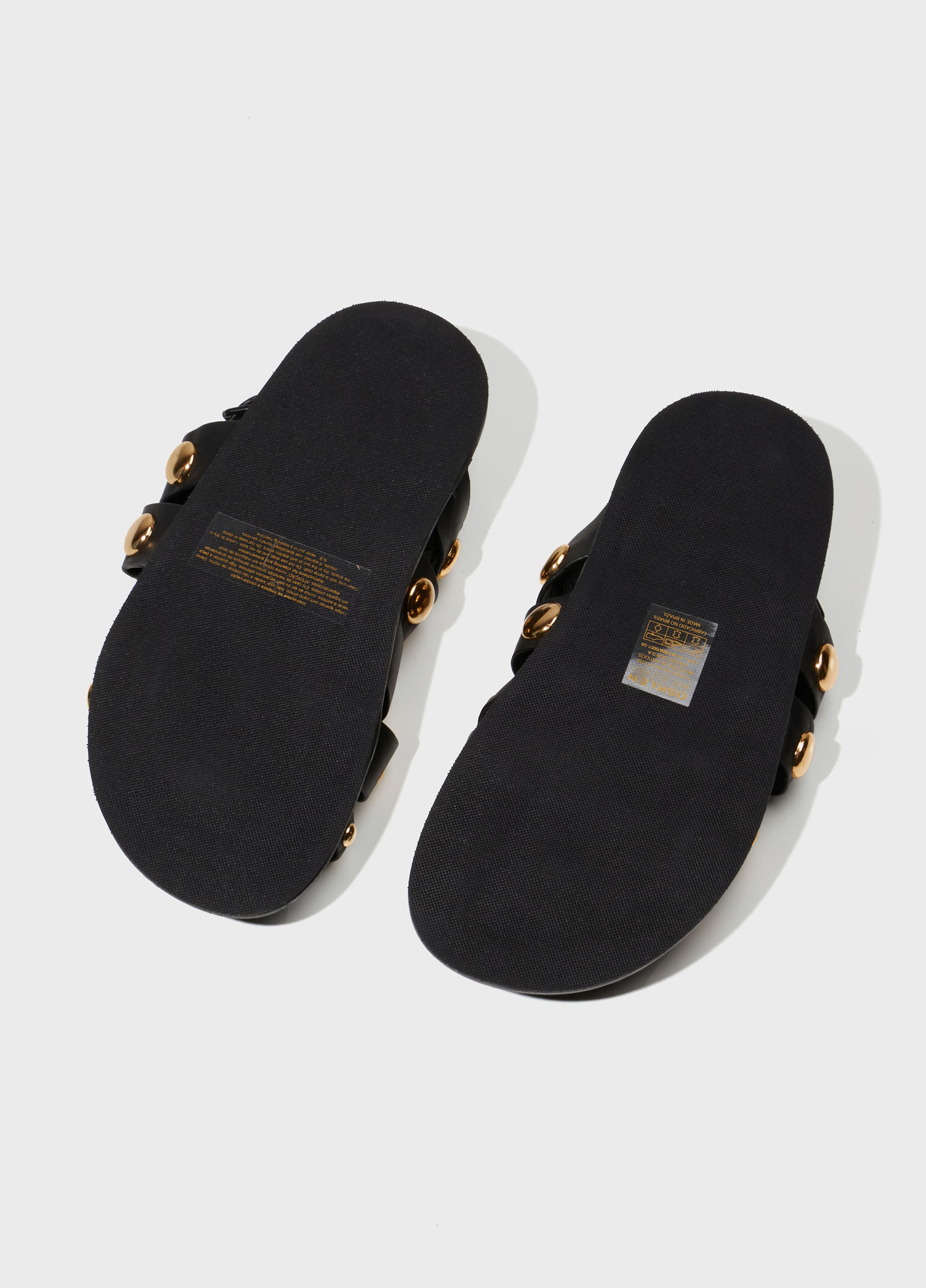 Sandália maxi tachas