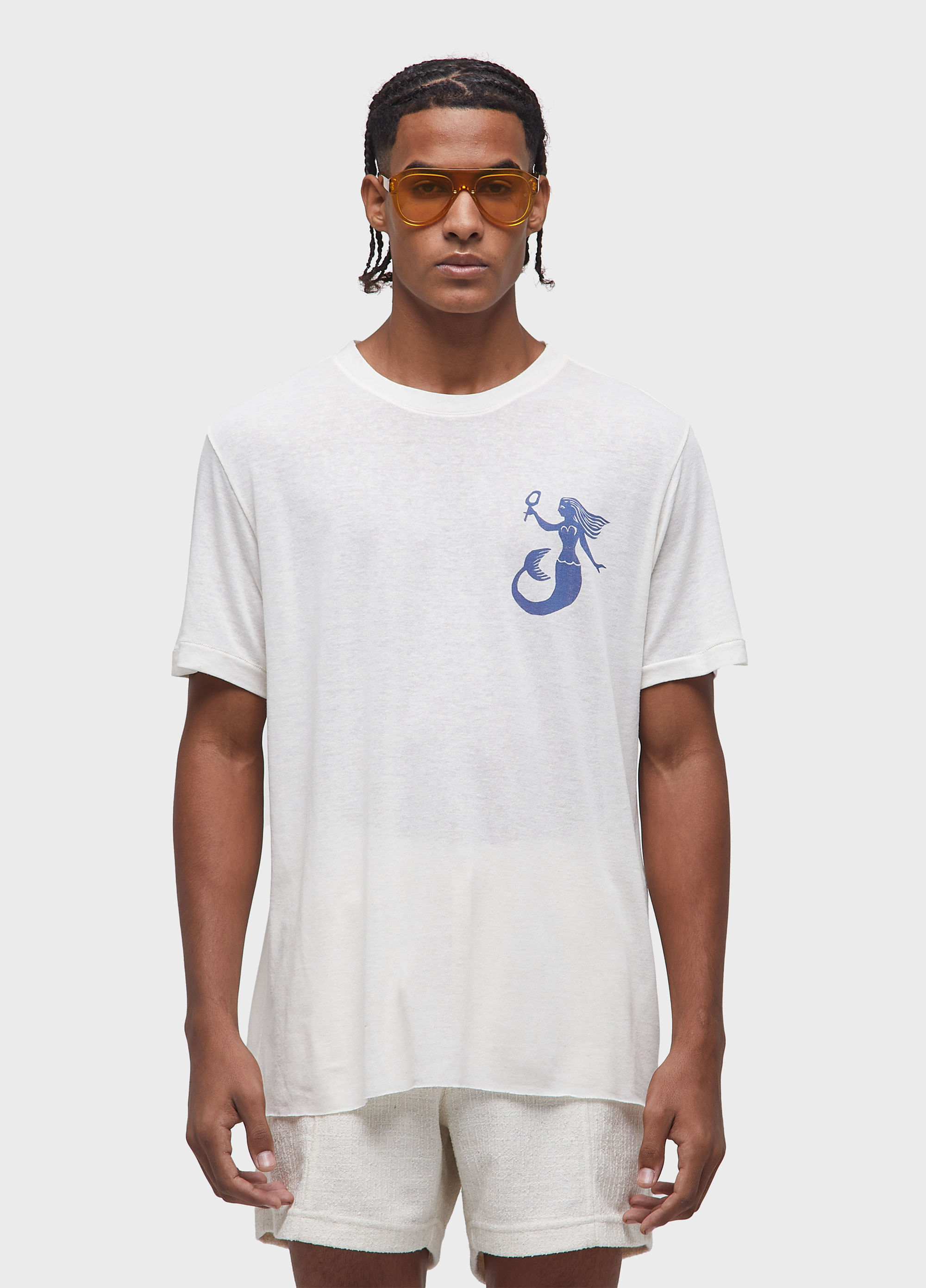T-shirt light linen yemanjá
