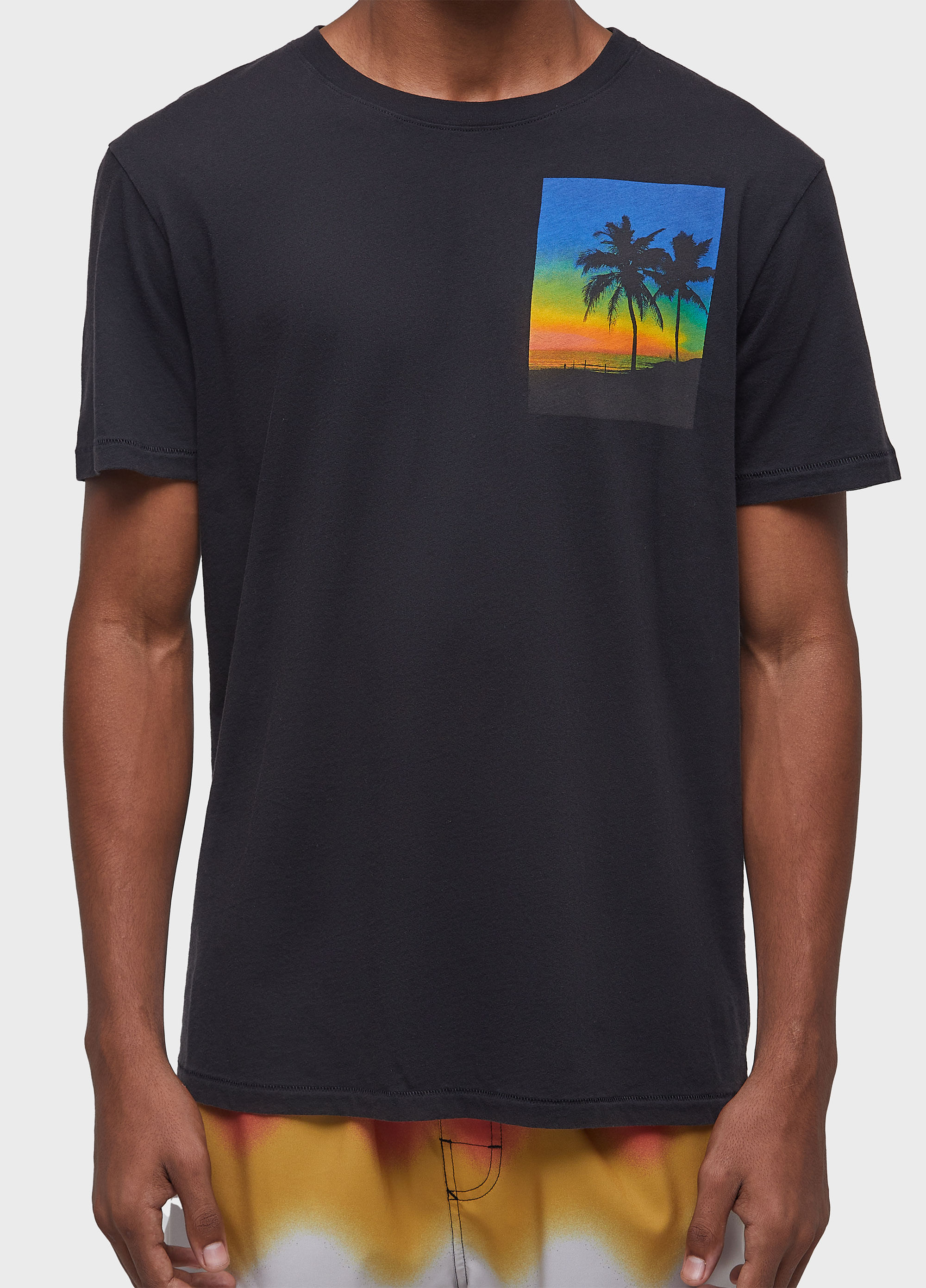 T-shirt soft used sunset