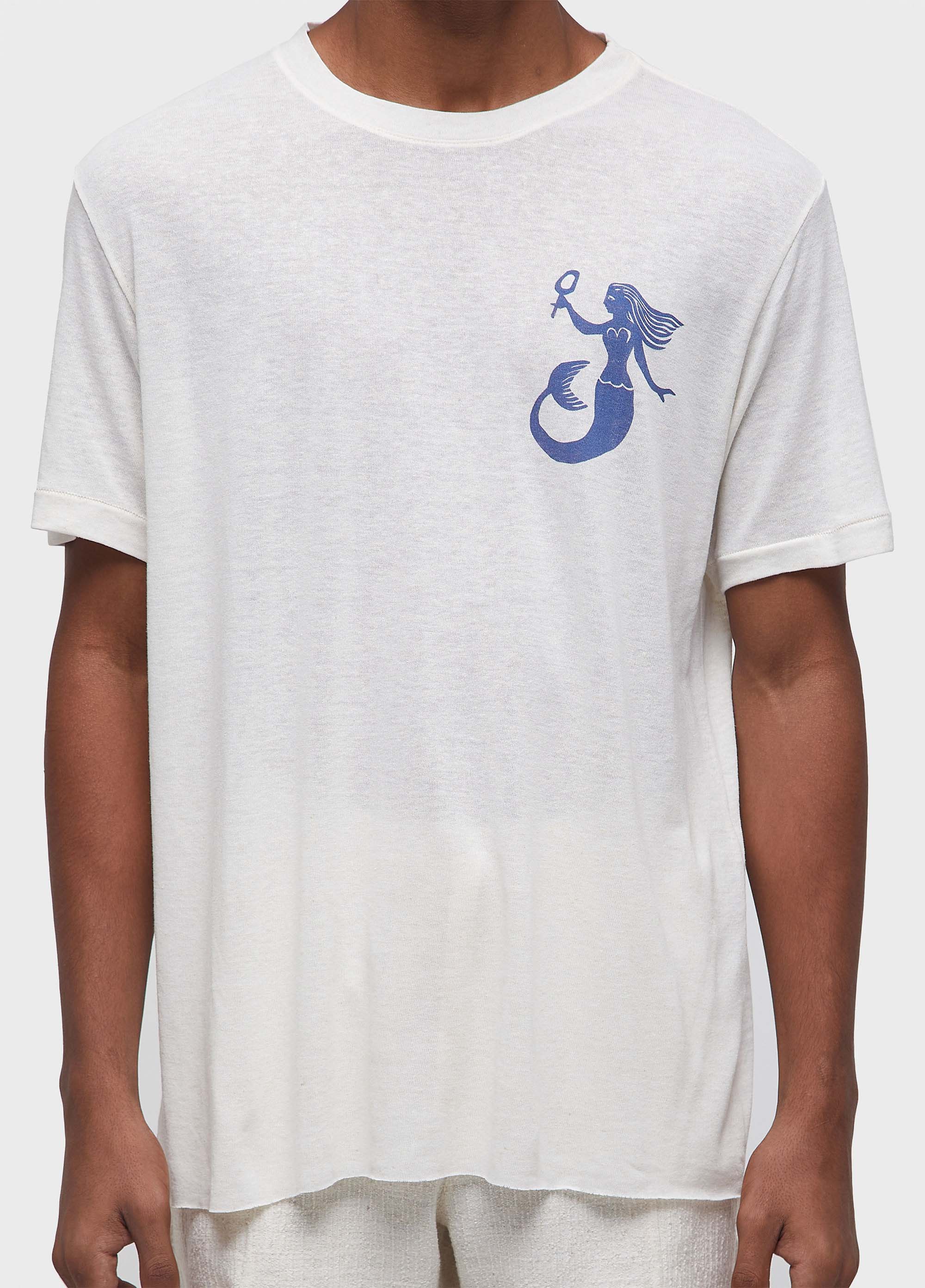 T-shirt light linen yemanjá