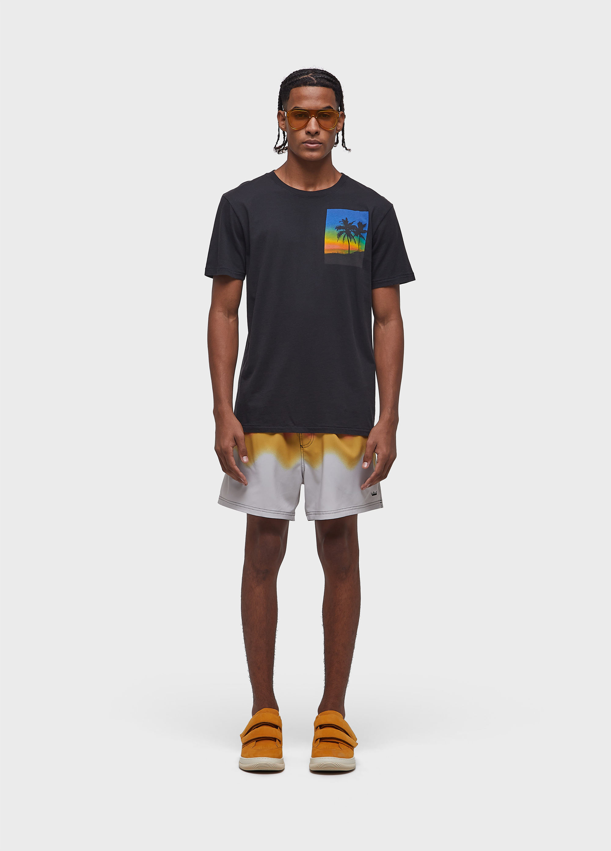 T-shirt soft used sunset