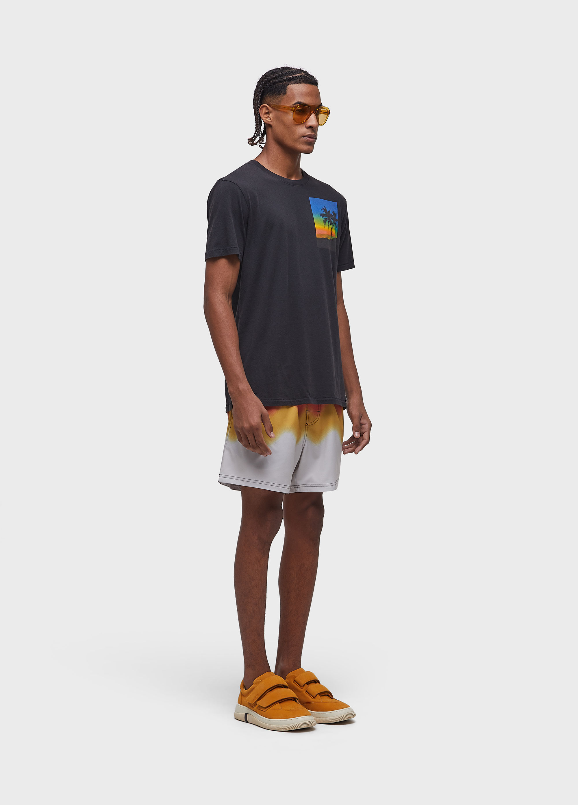 T-shirt soft used sunset