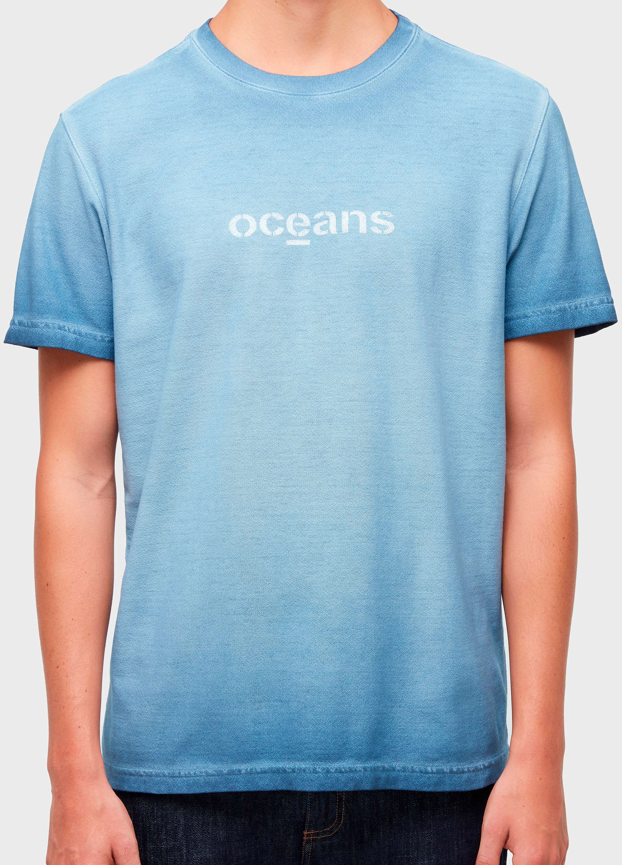 T-shirt double watercolor oceans