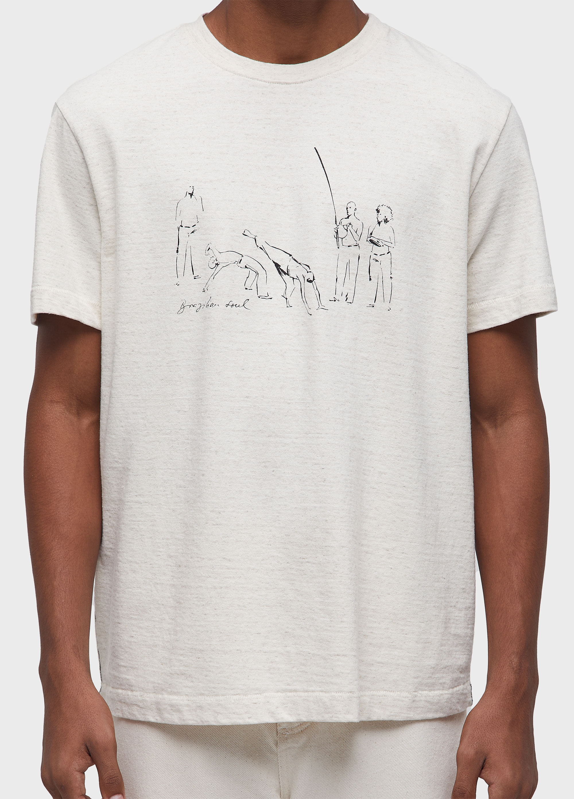 T-shirt double face capoeira soul