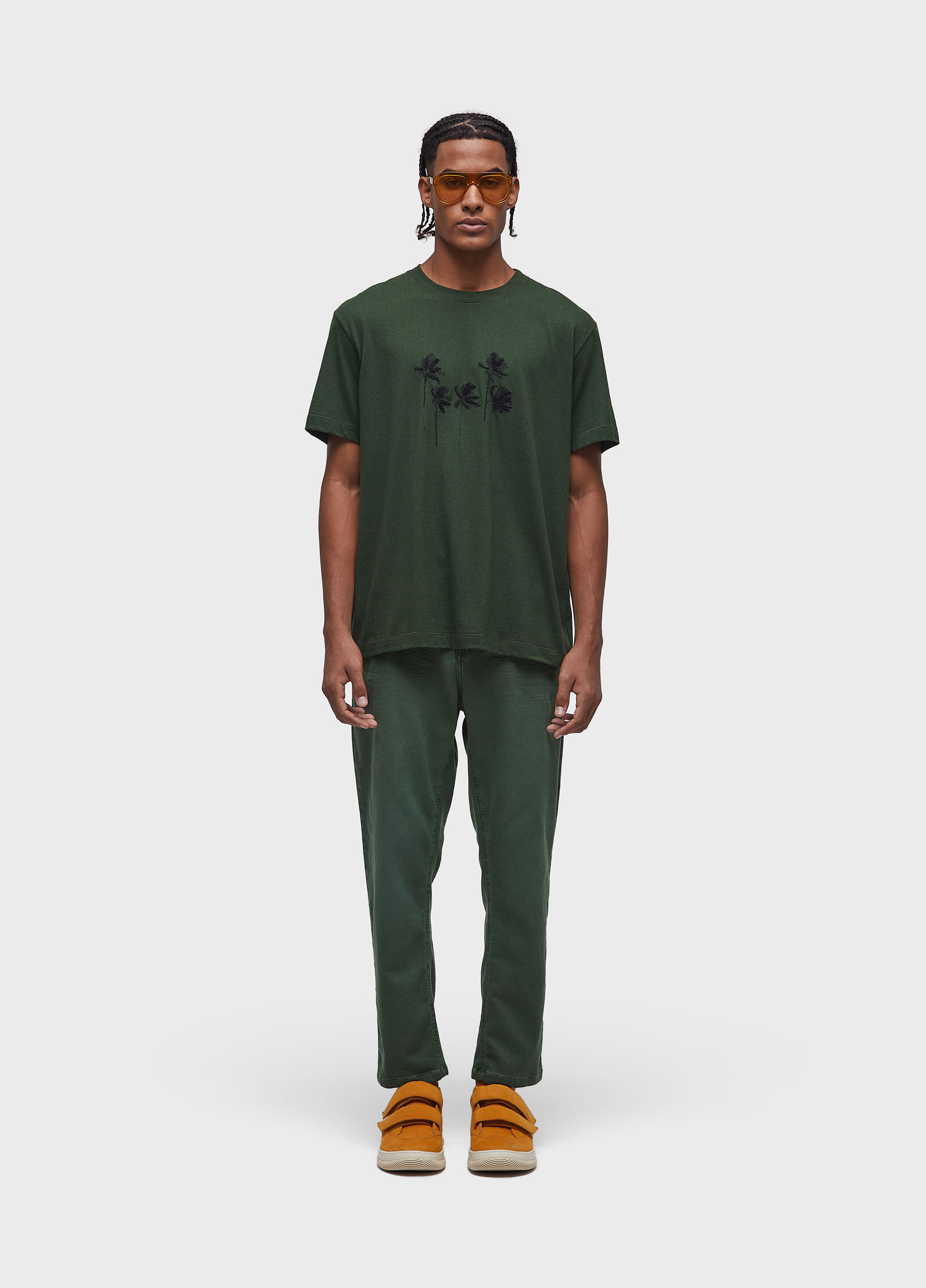 T-shirt palm tree juta