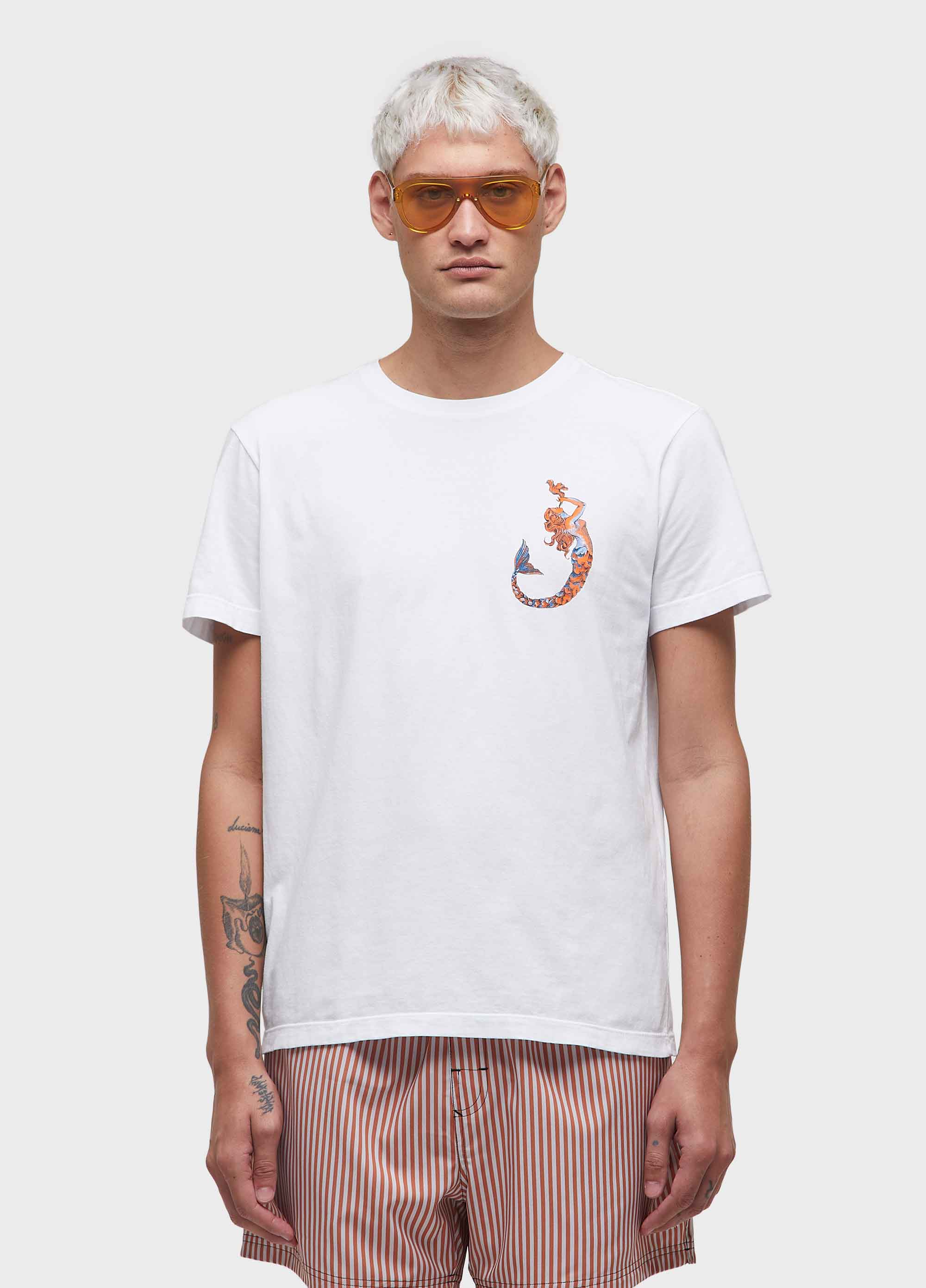 T-shirt stone mermaid colors