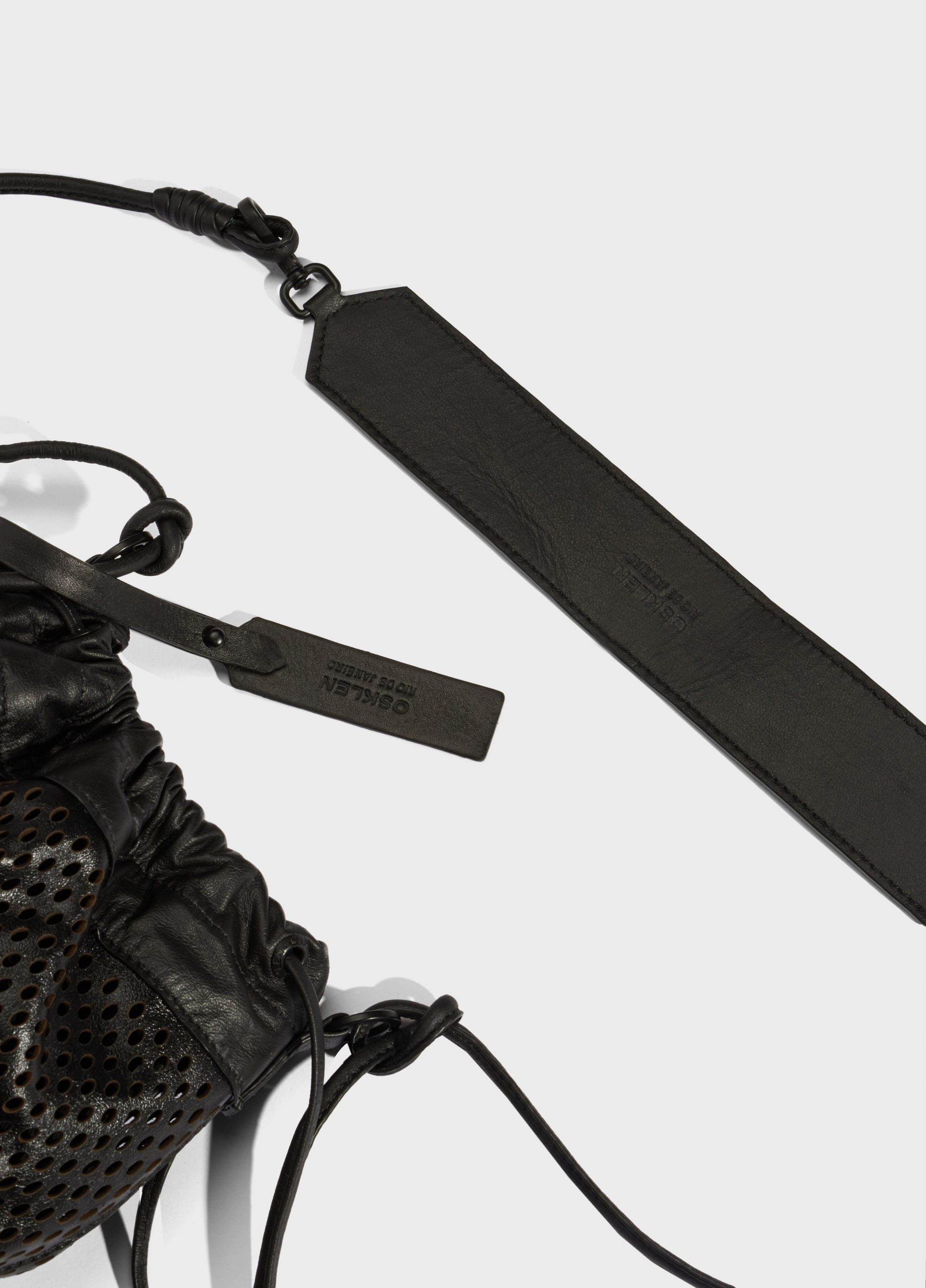 Bolsa coulisse microfuros