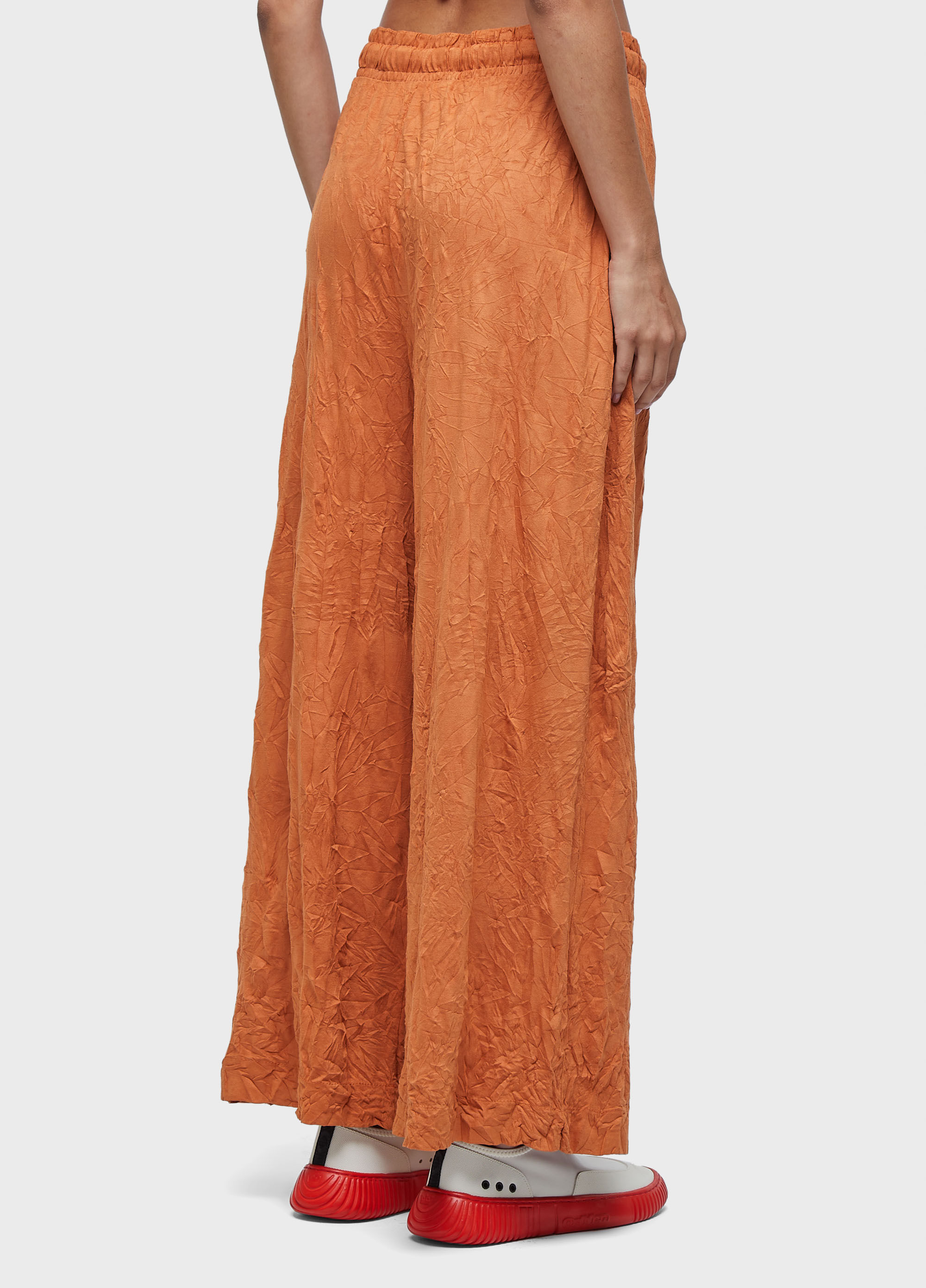 Calça wrinkled color