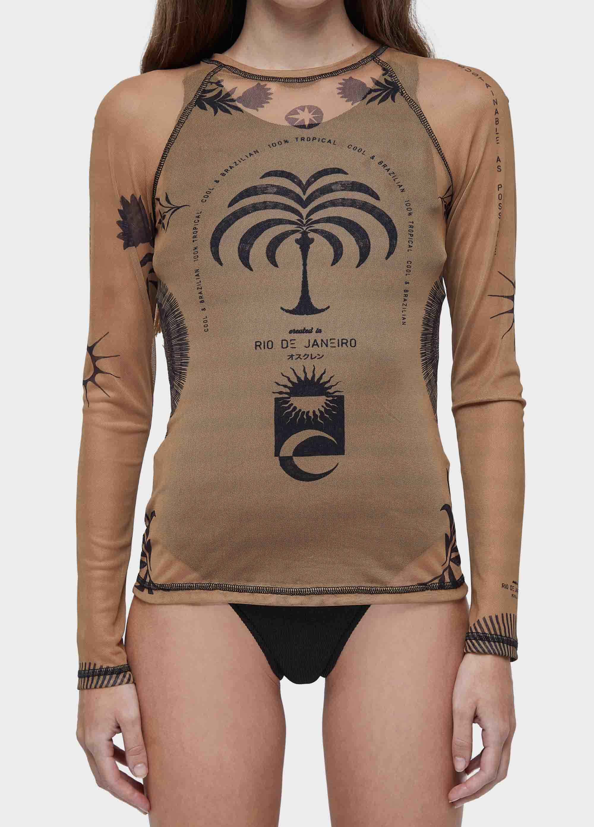 Blusa  tule rio