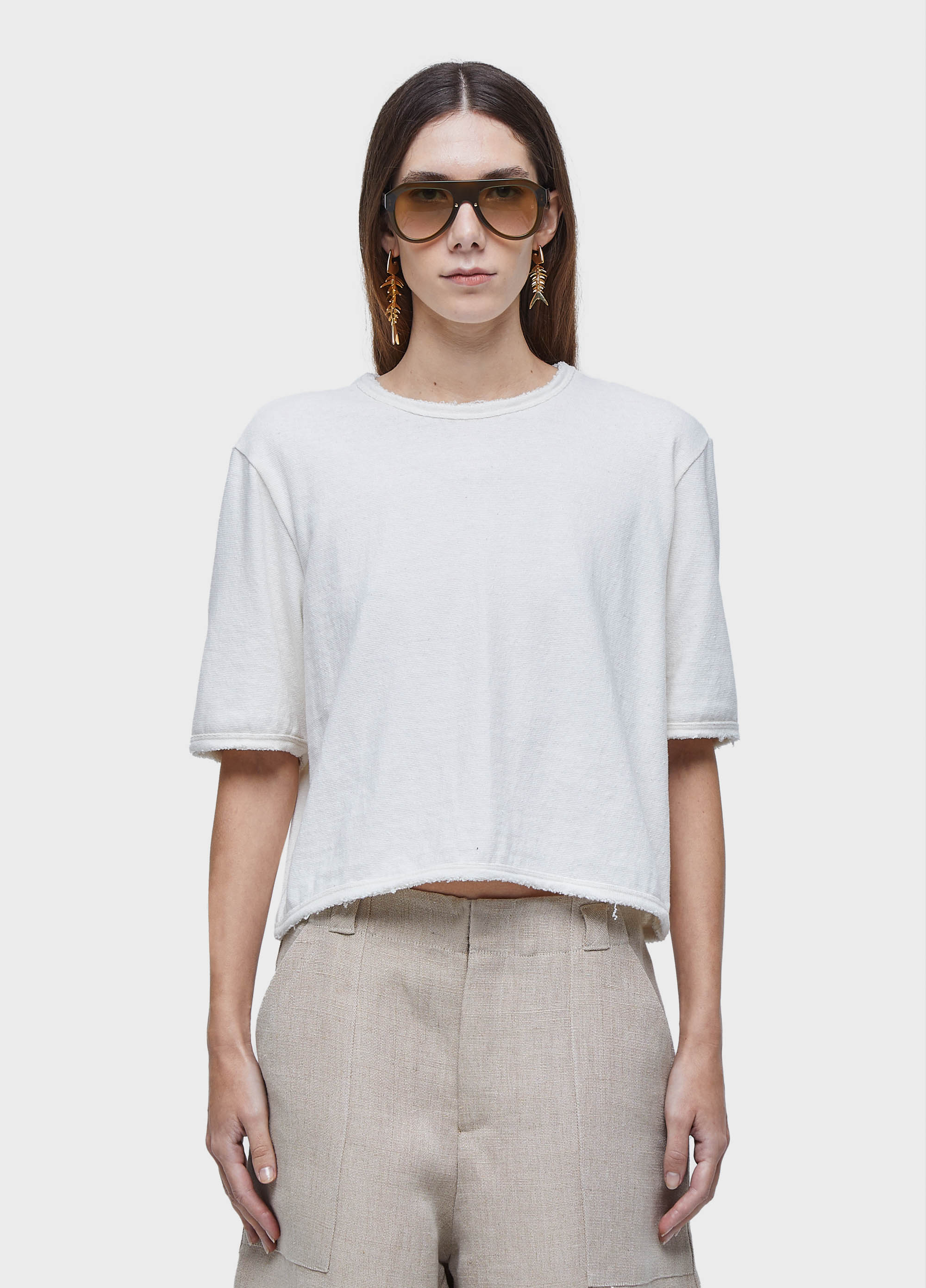 T-shirt rustica desfiada