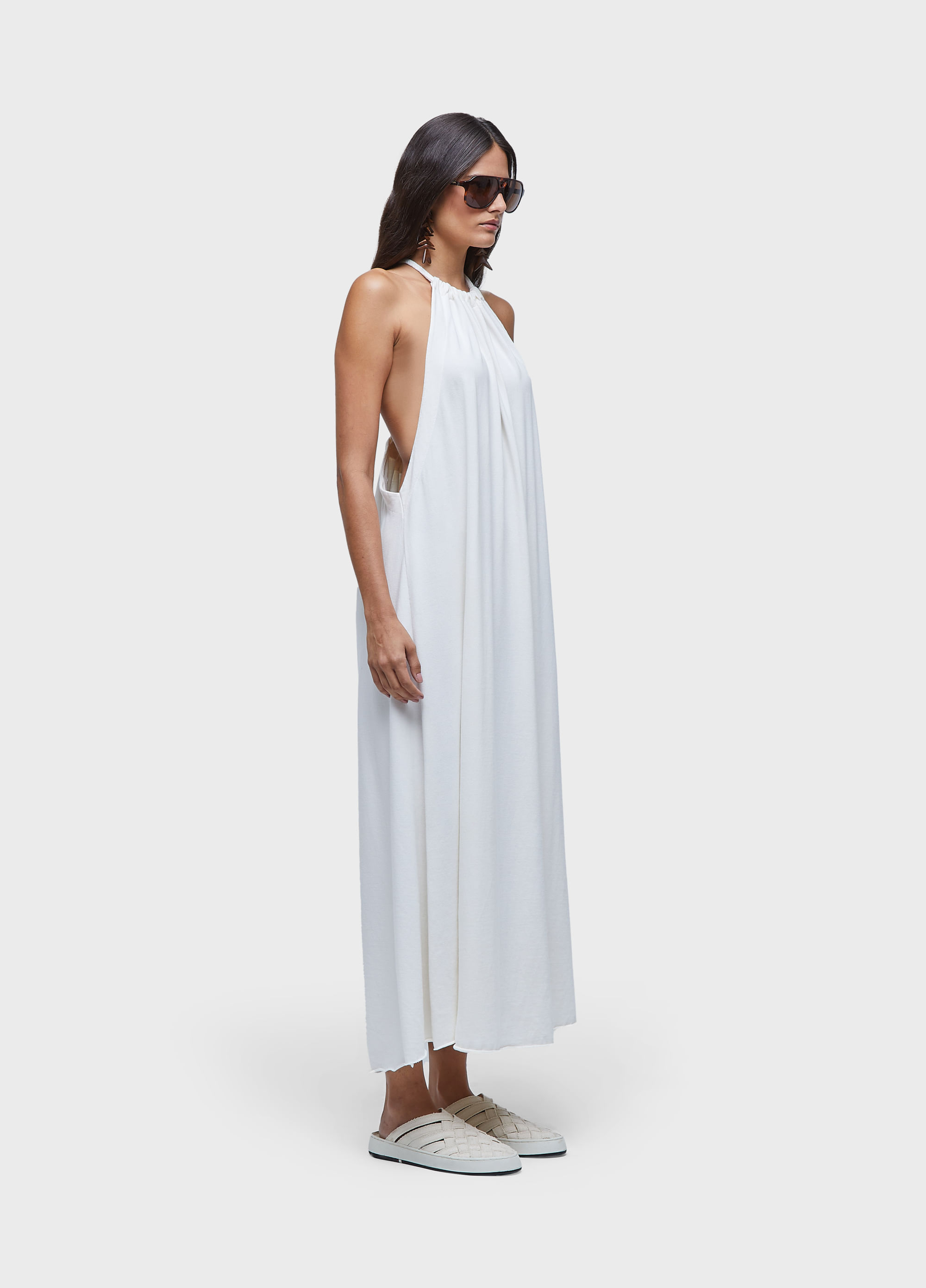 Vestido naked back