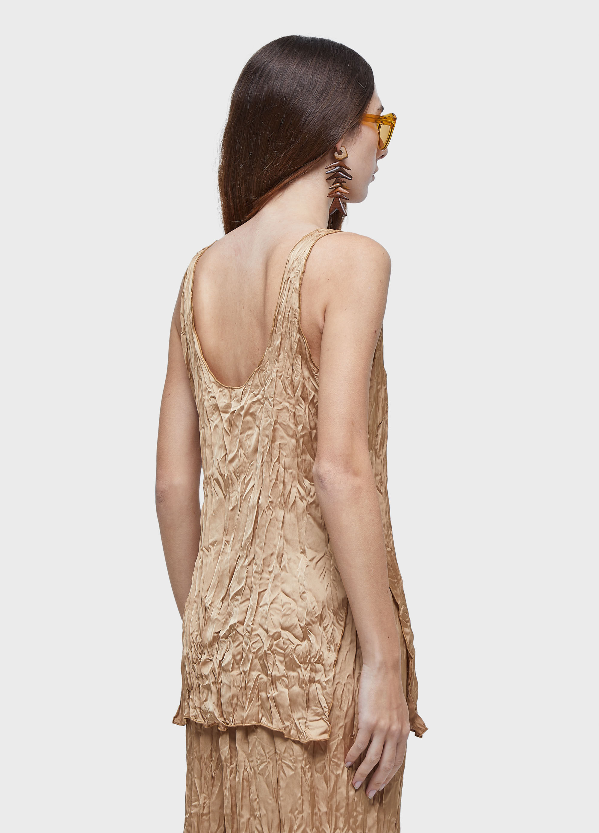 Regata wrinkled satin