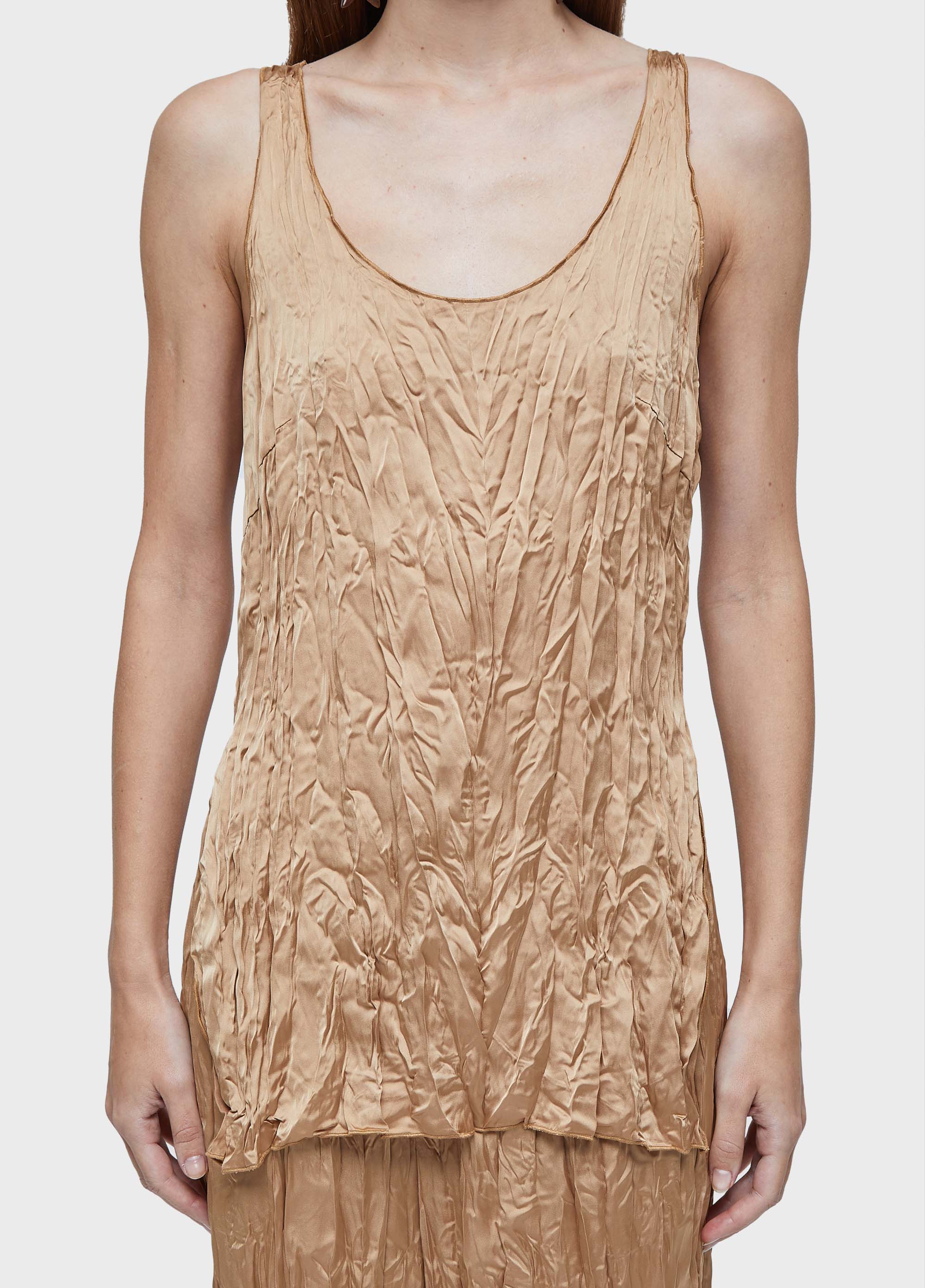 Regata wrinkled satin