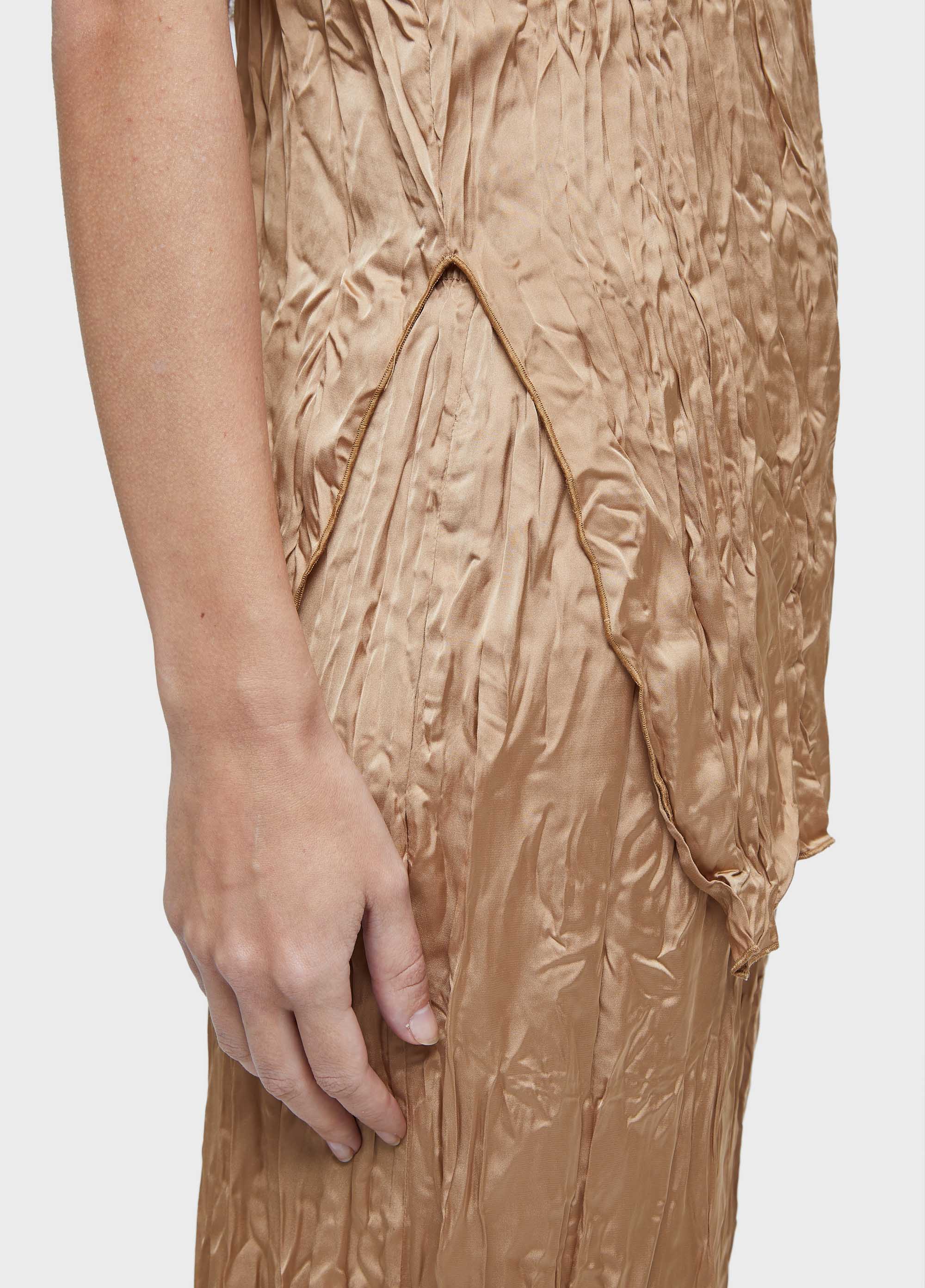 Regata wrinkled satin