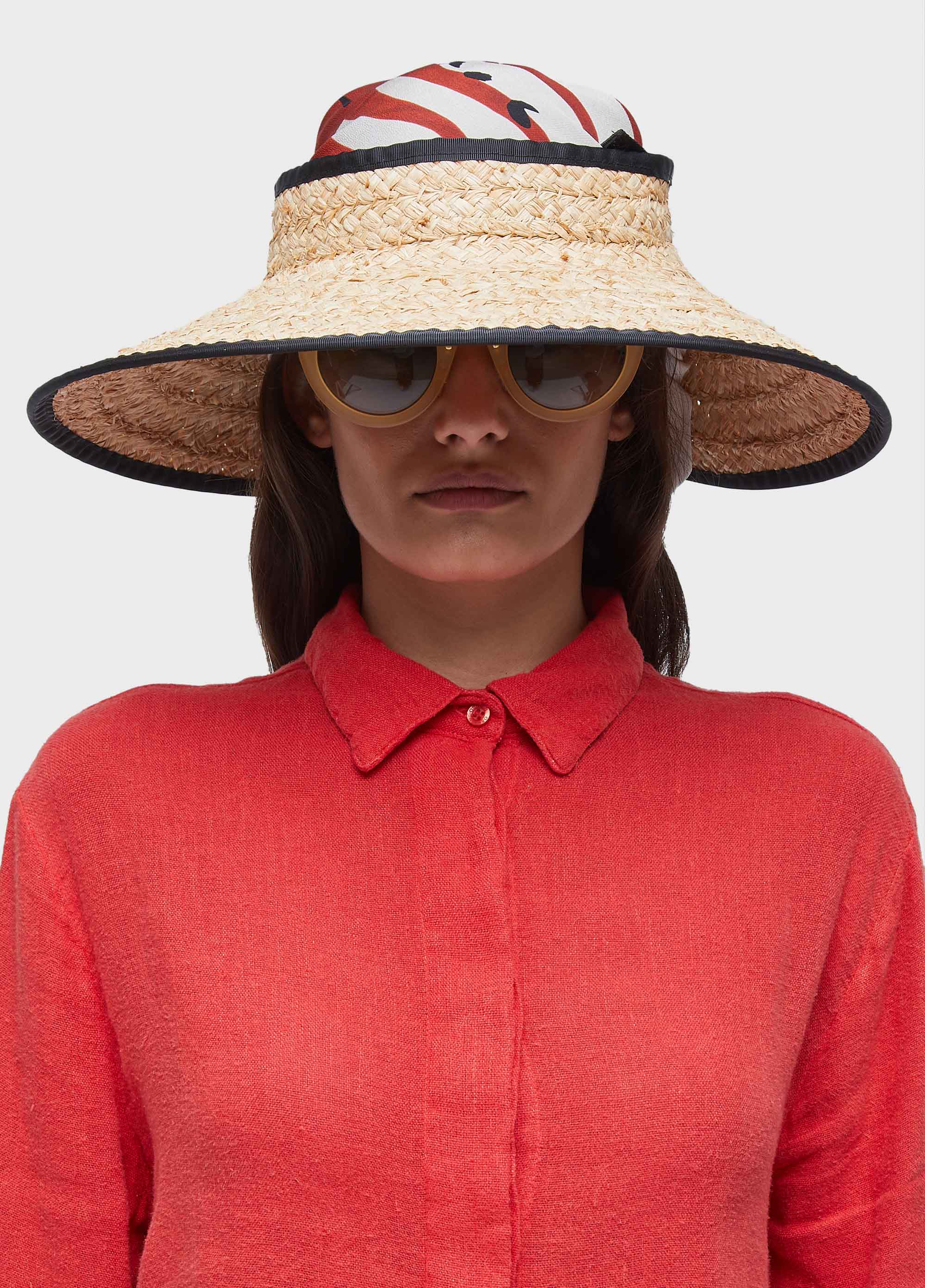 Camisa cropped linho reciclado