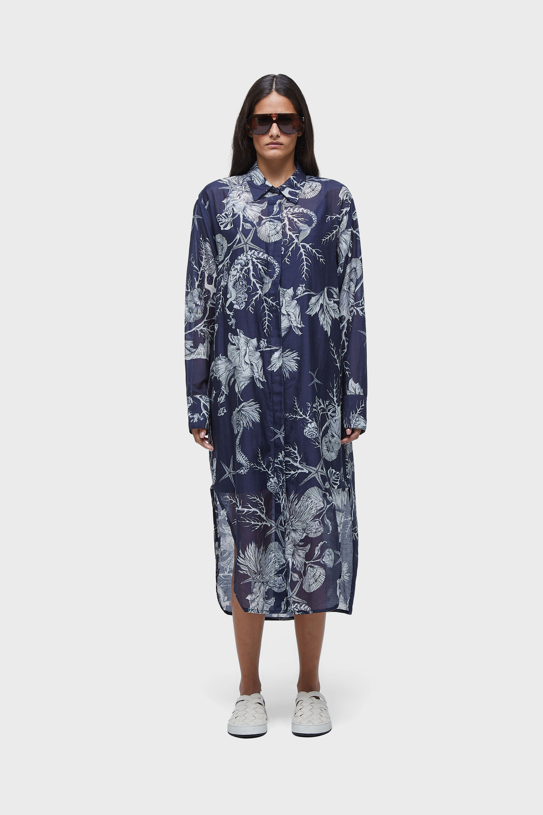 Chemise ocean blue