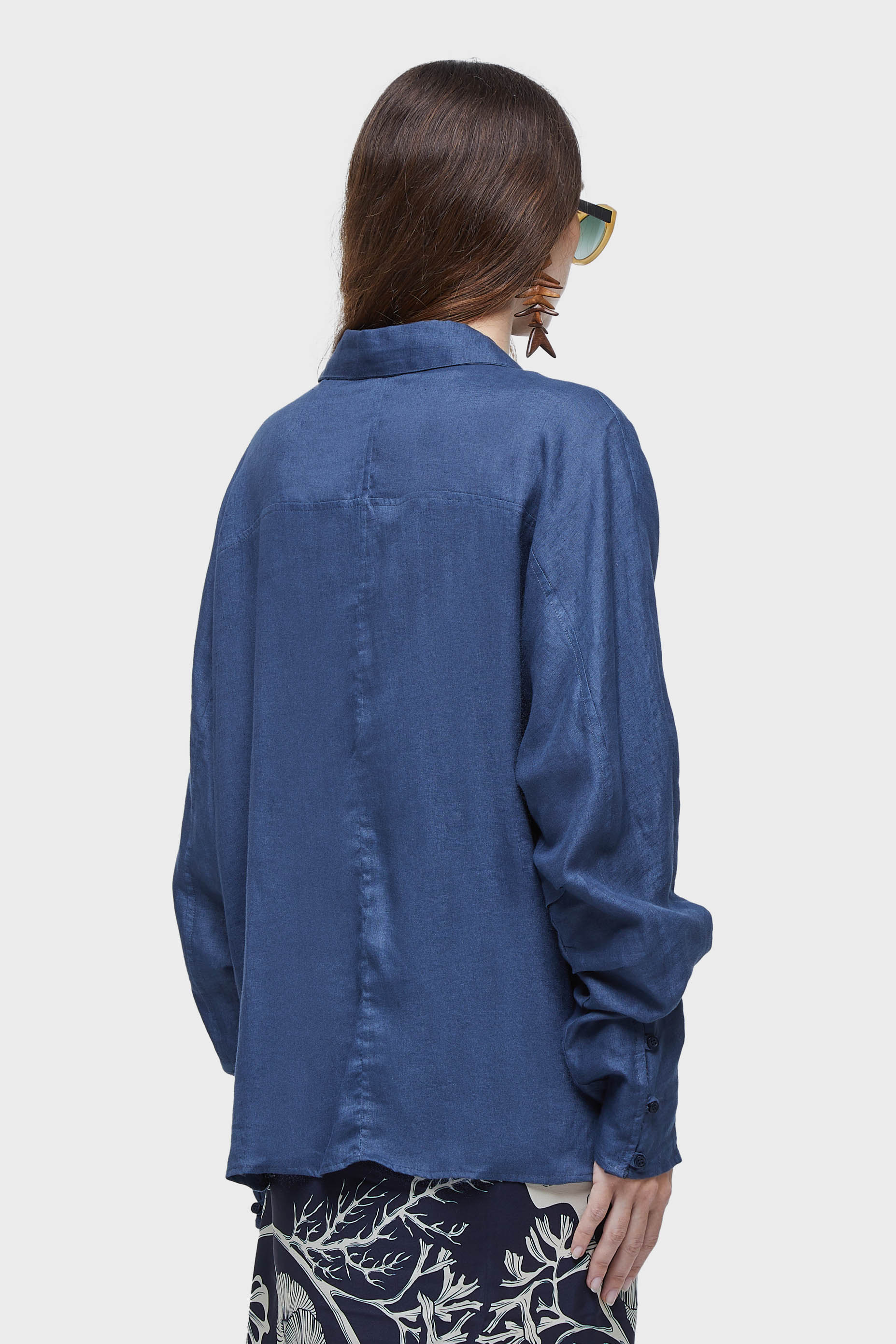 Camisa linen stone