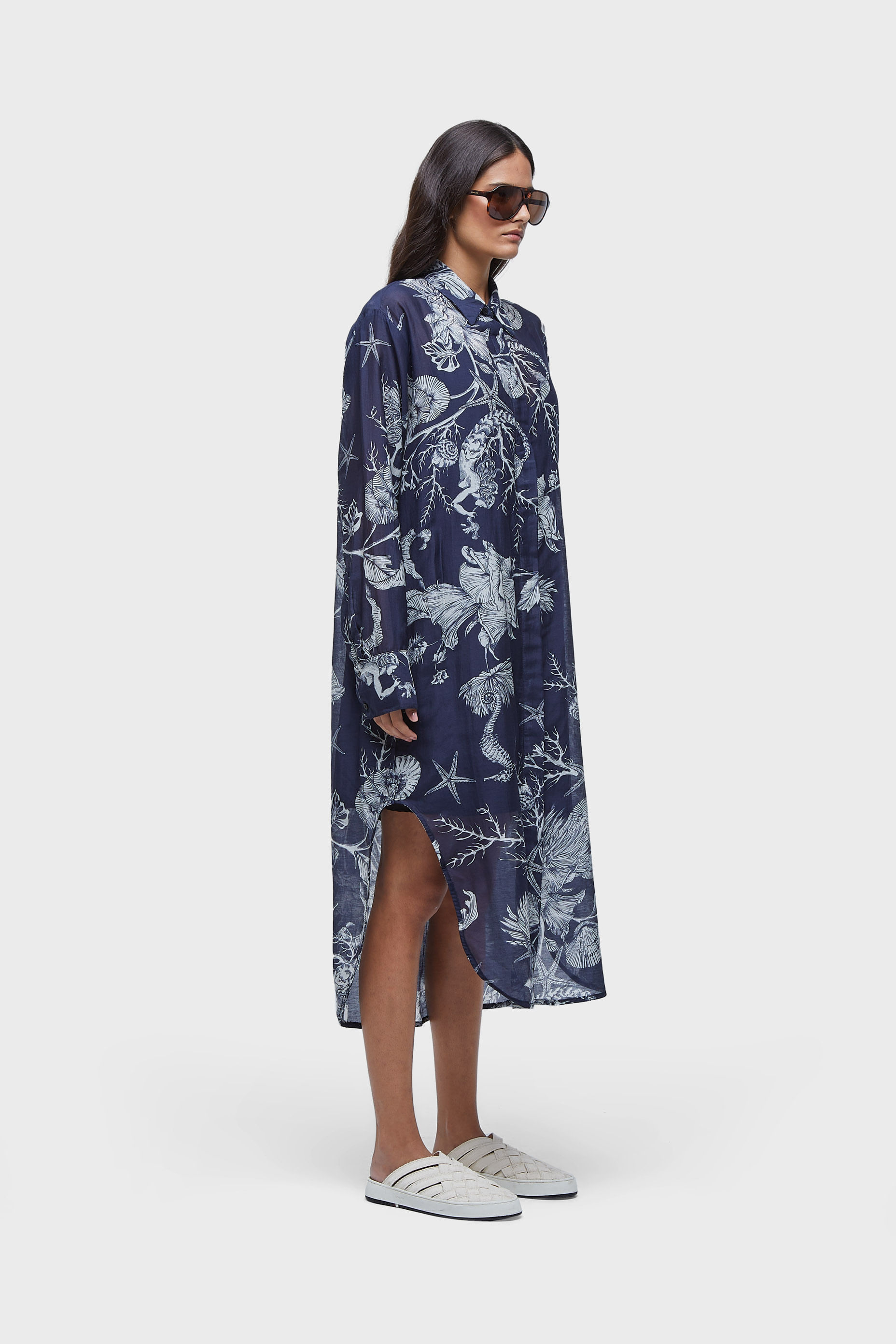 Chemise ocean blue