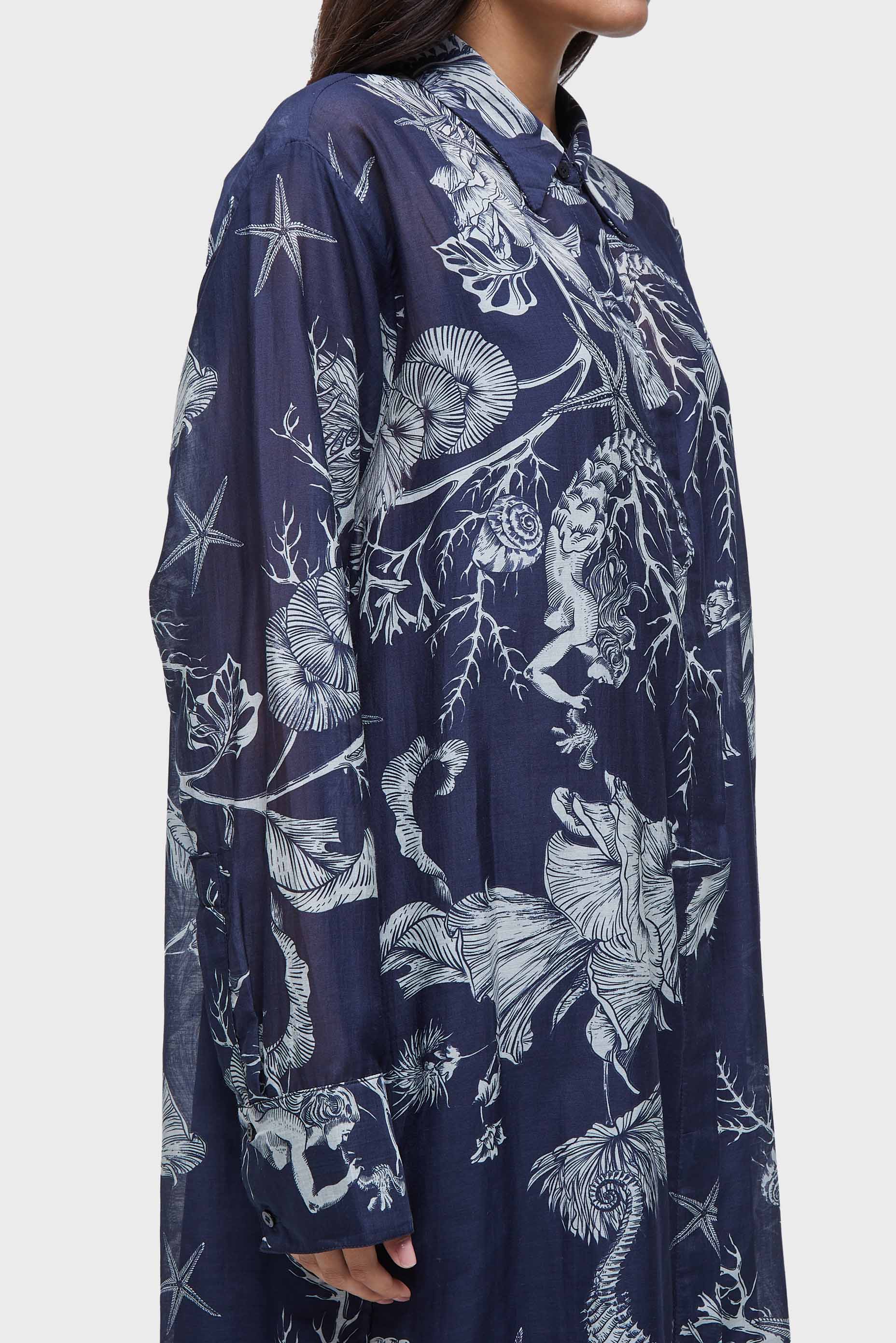 Chemise ocean blue