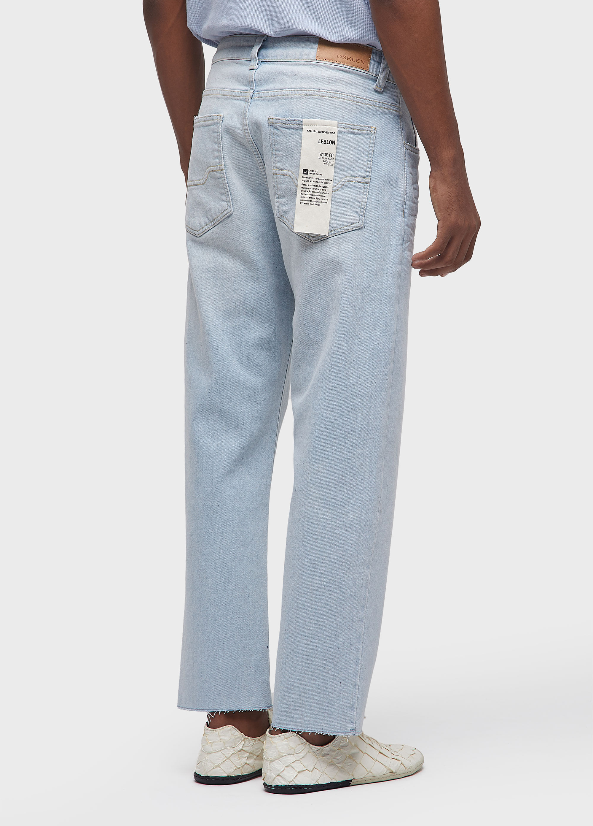 Calça jeans leblon cut recycled