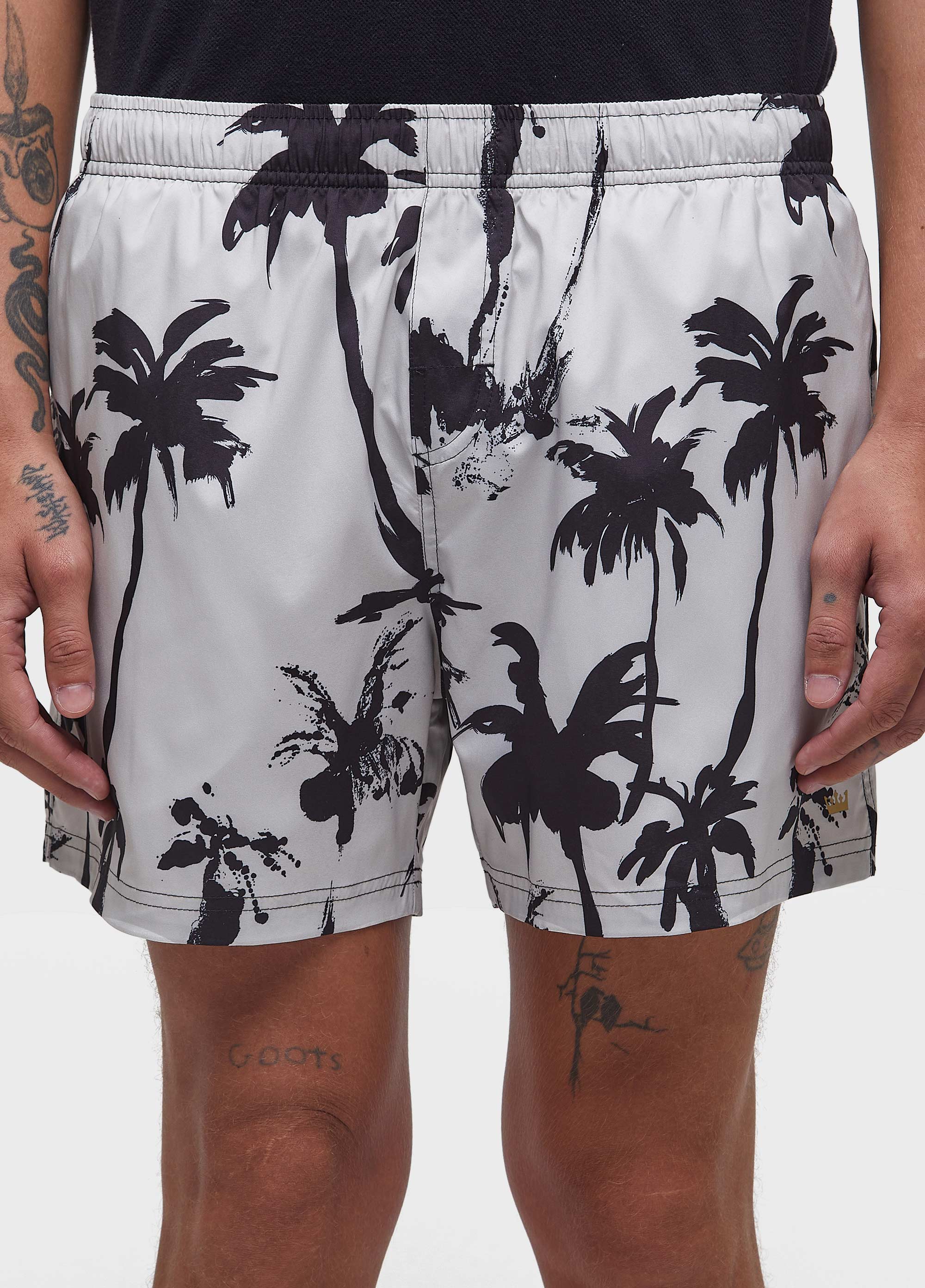 Beach short aquaone rorschach