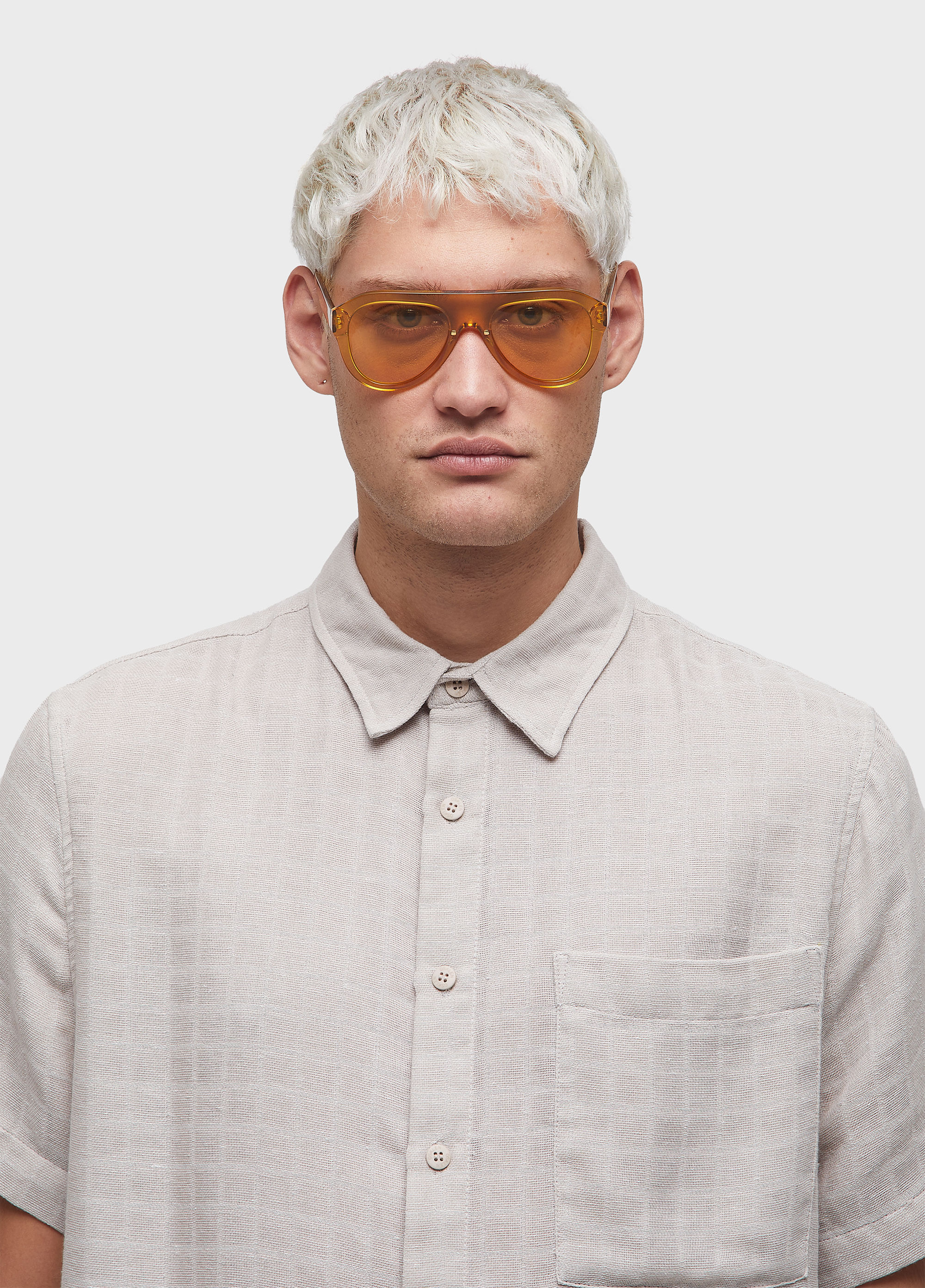 Camisa cotton grid