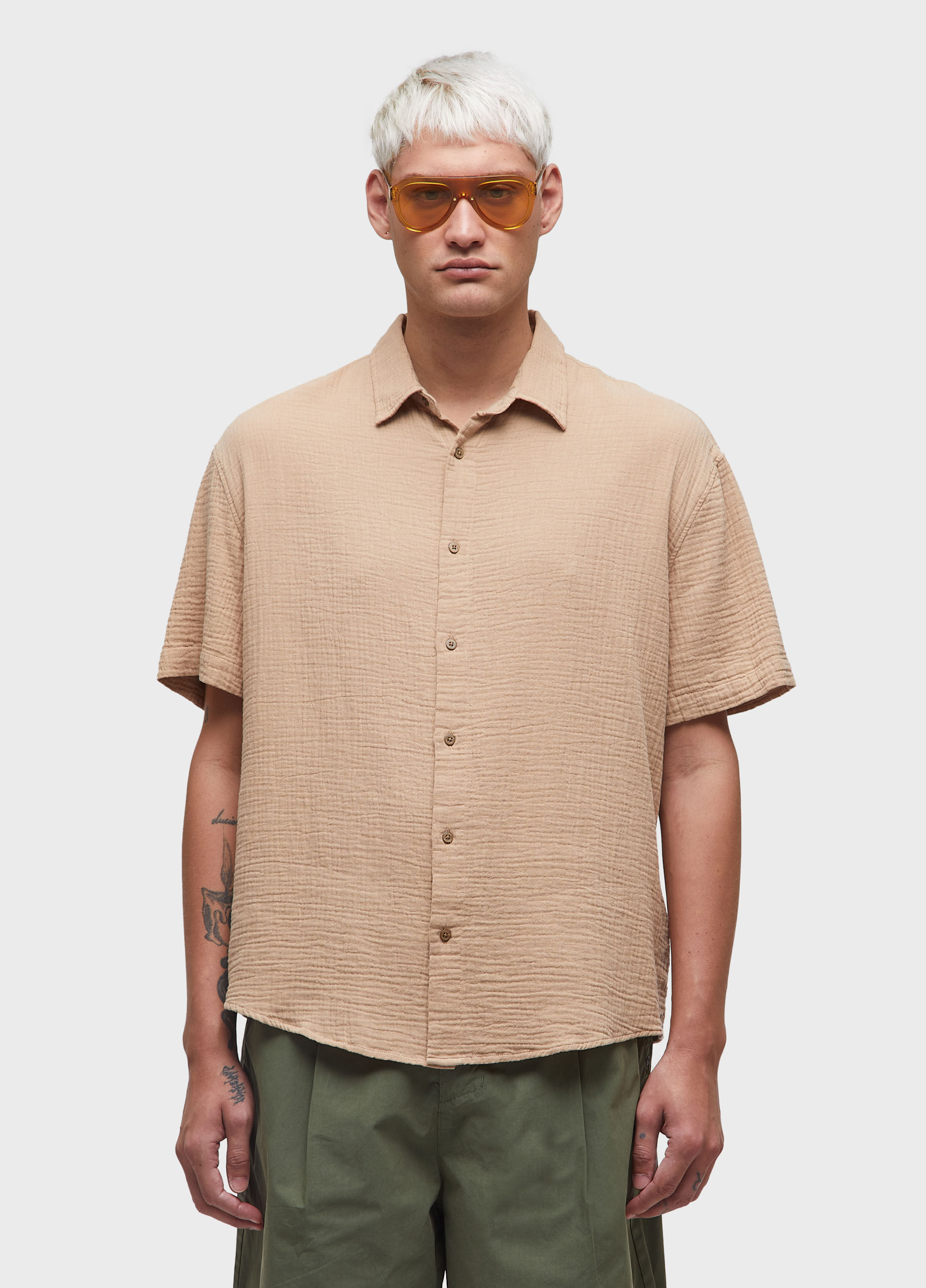 Camisa cotton wavy