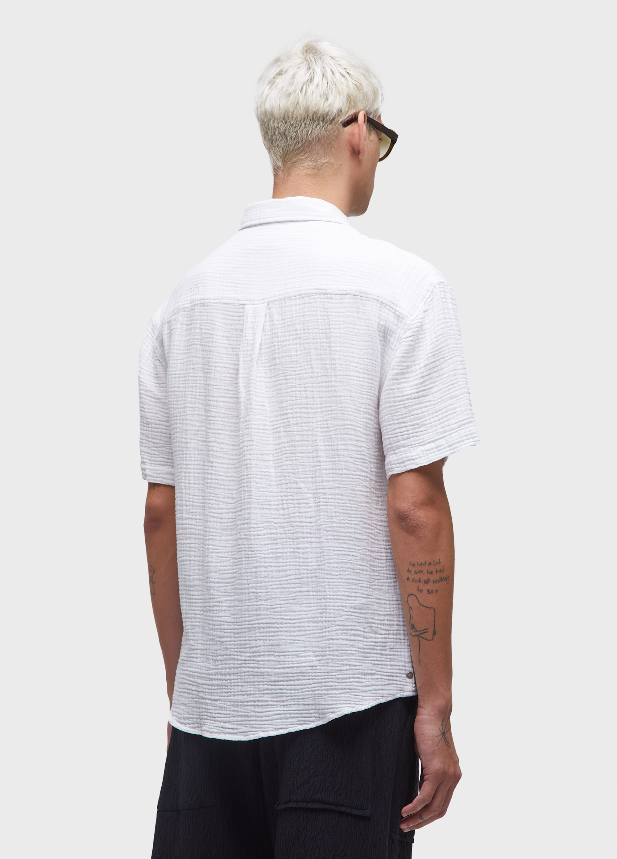 Camisa cotton wavy