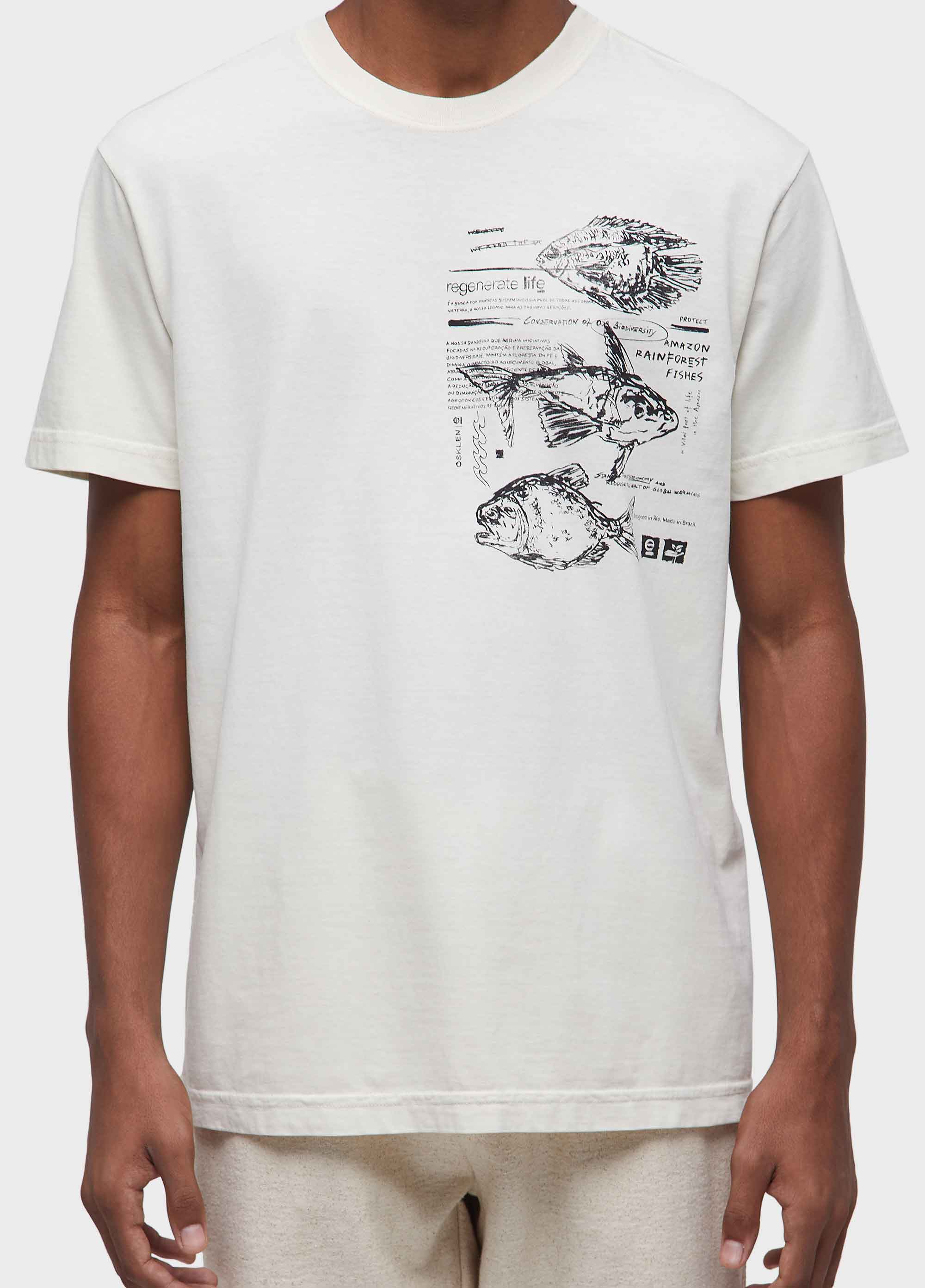 T-shirt stone amazon fishes