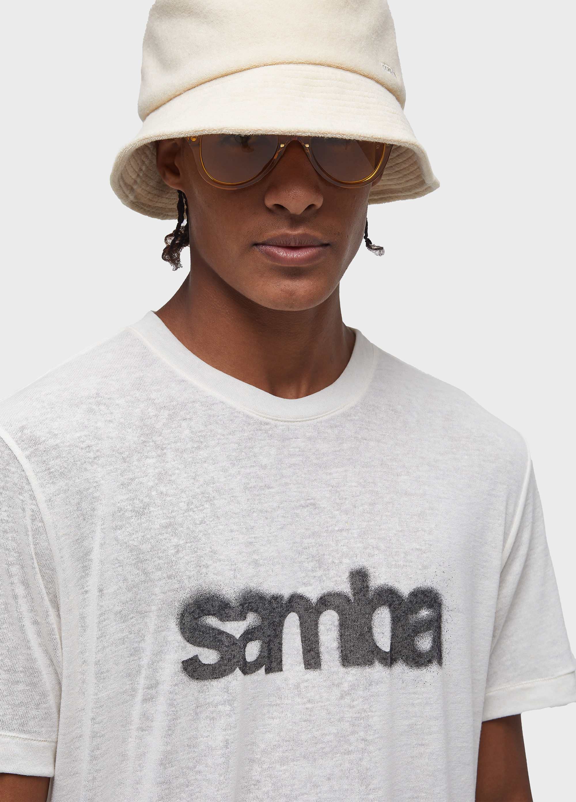T-shirt light linen samba