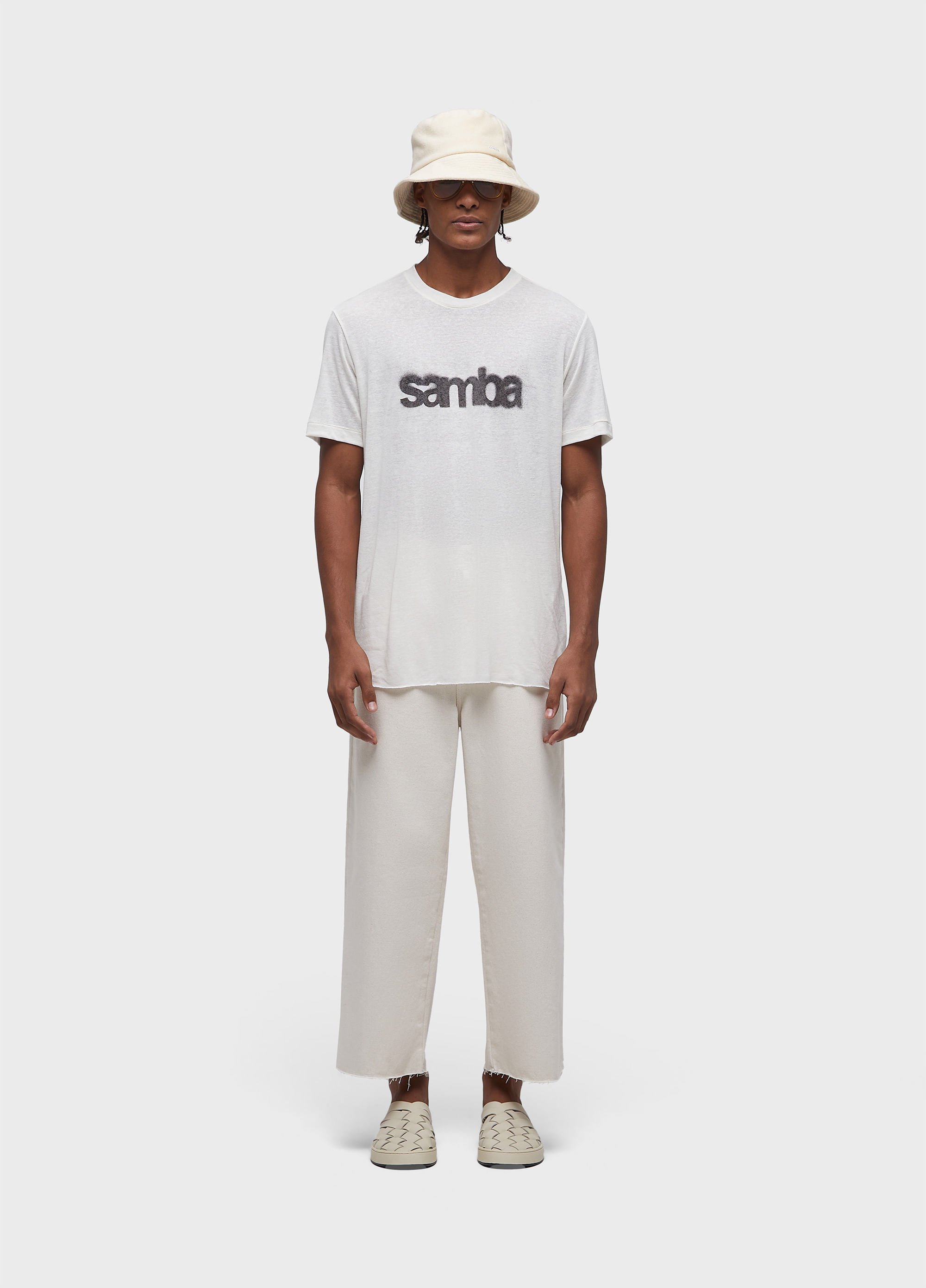 T-shirt light linen samba