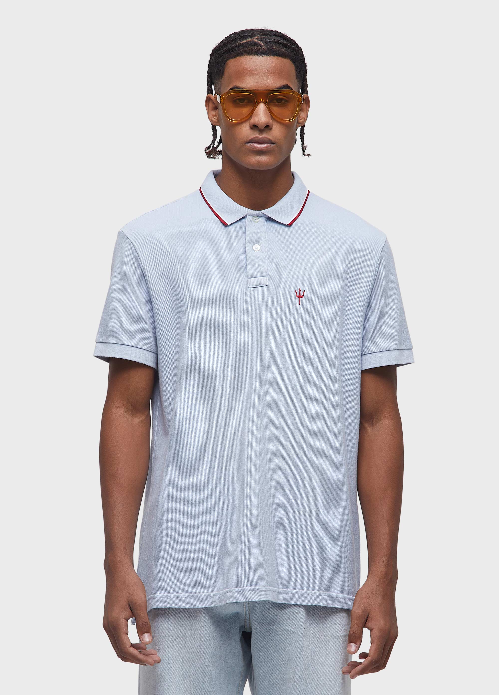 Polo piquet tridente