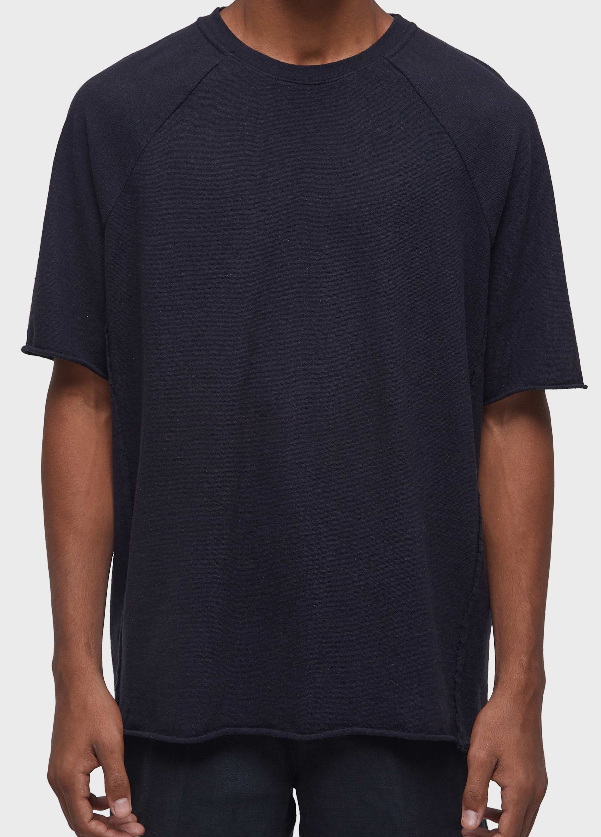 T-shirt descolado yogue