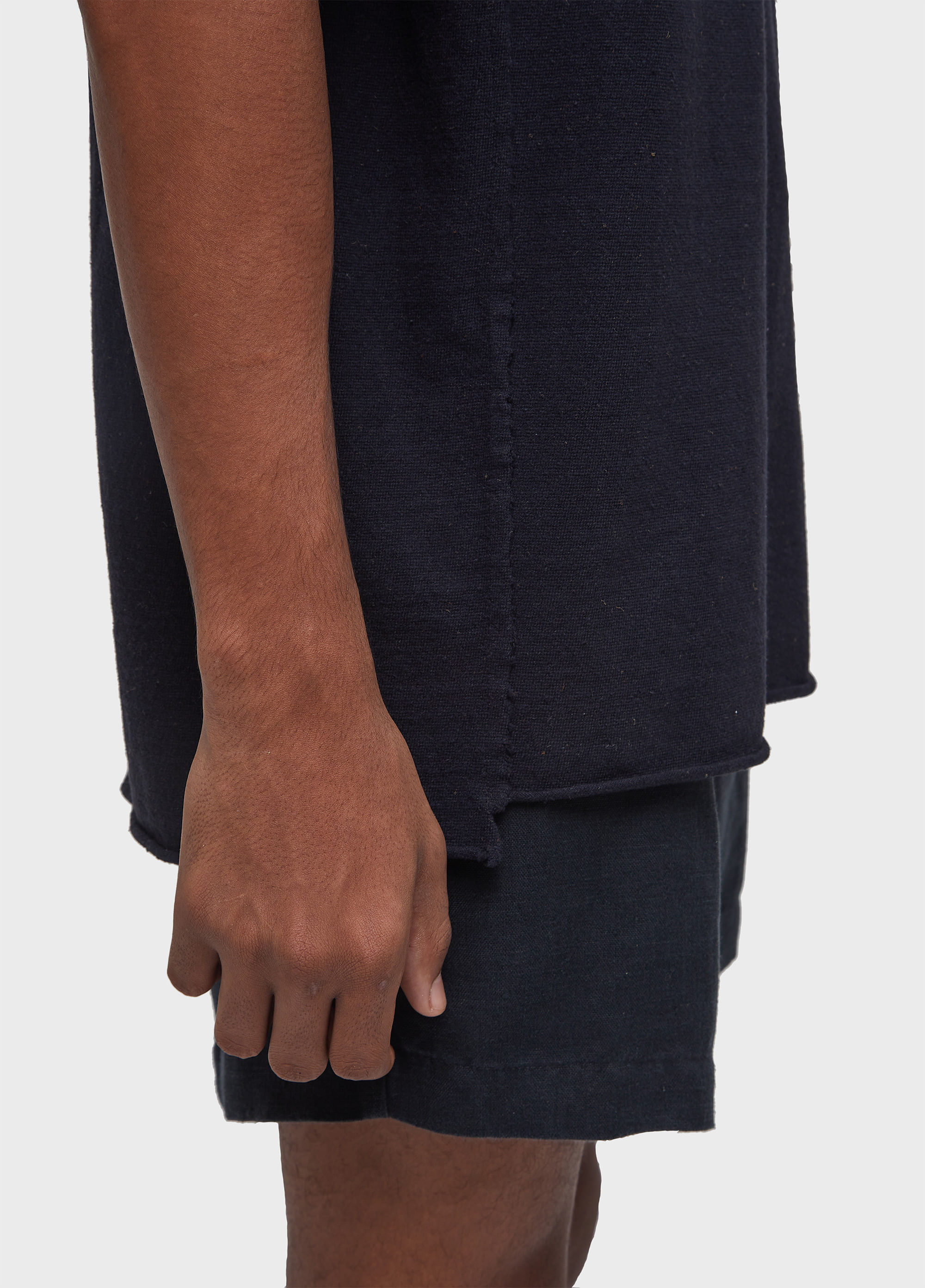 T-shirt descolado yogue