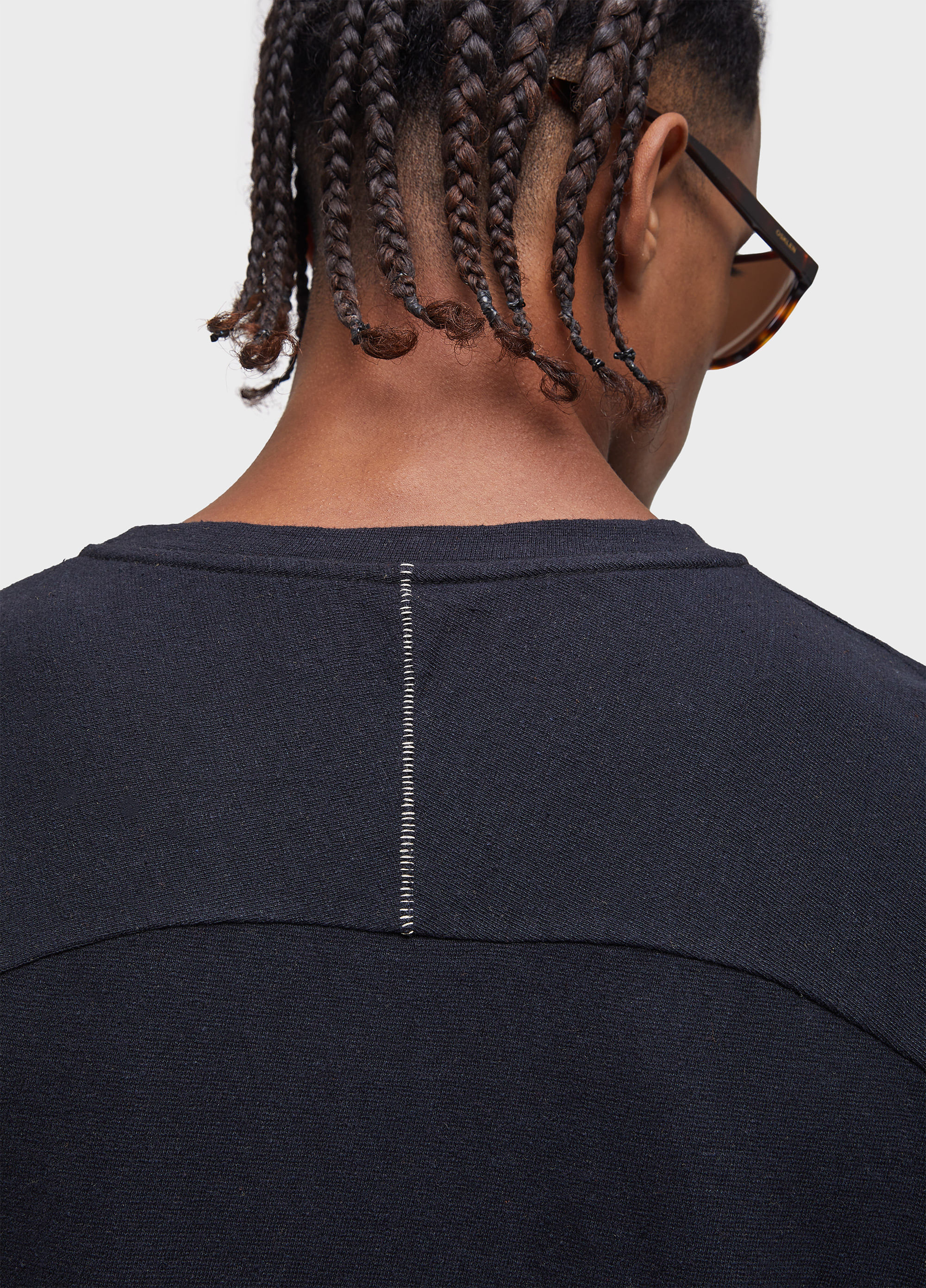 T-shirt descolado yogue