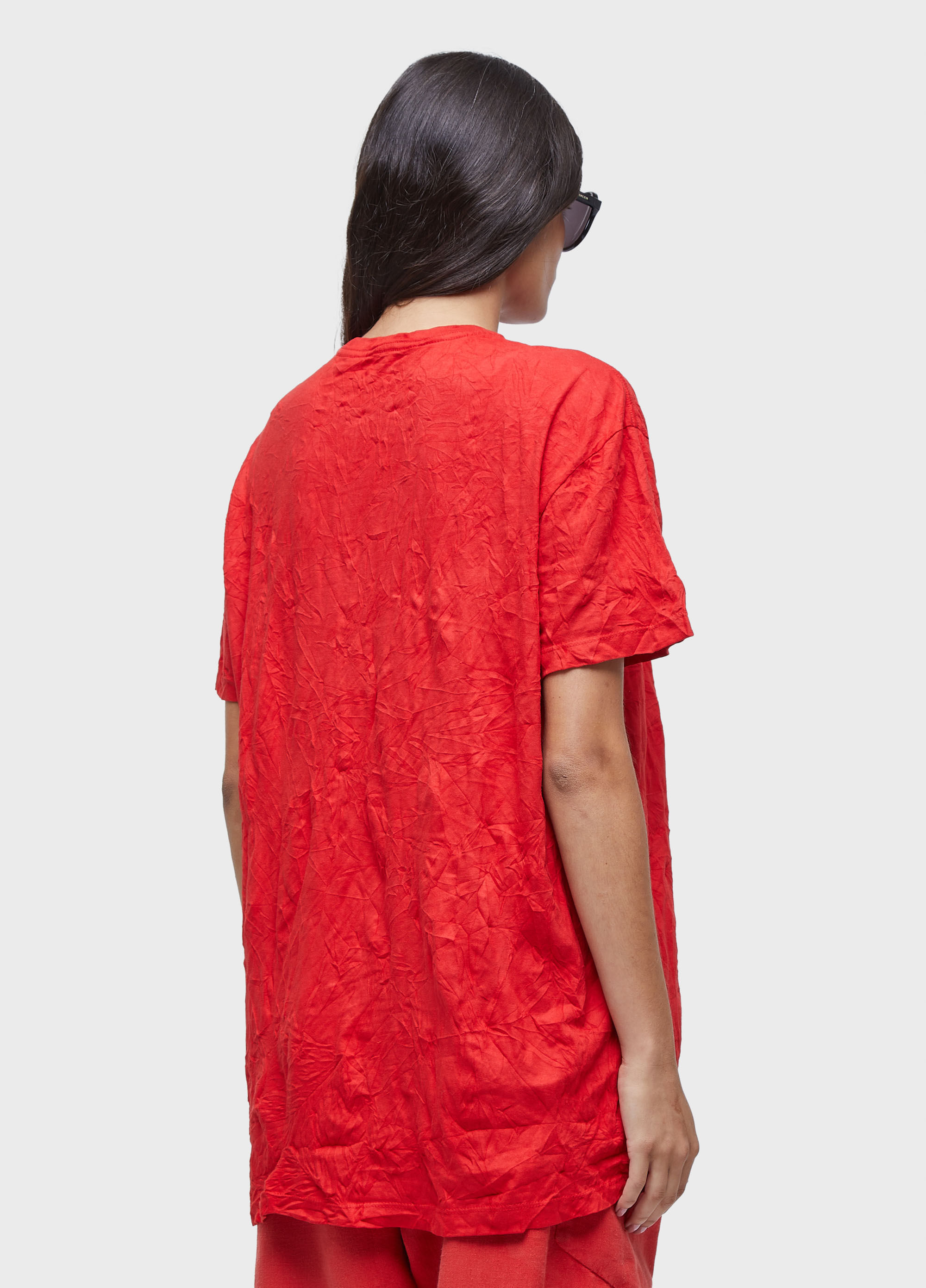 T-shirt wrinkled color