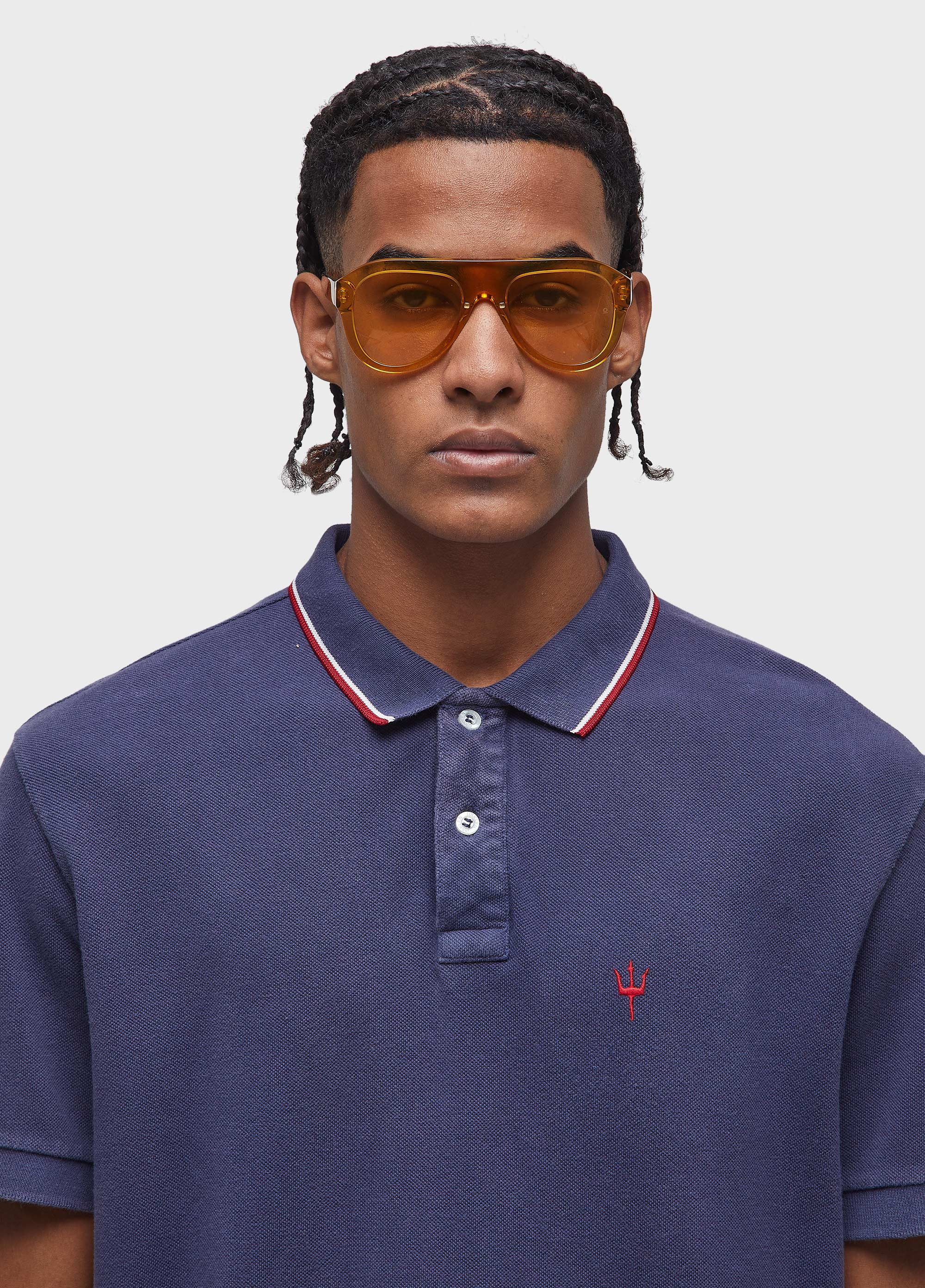 Polo piquet tridente