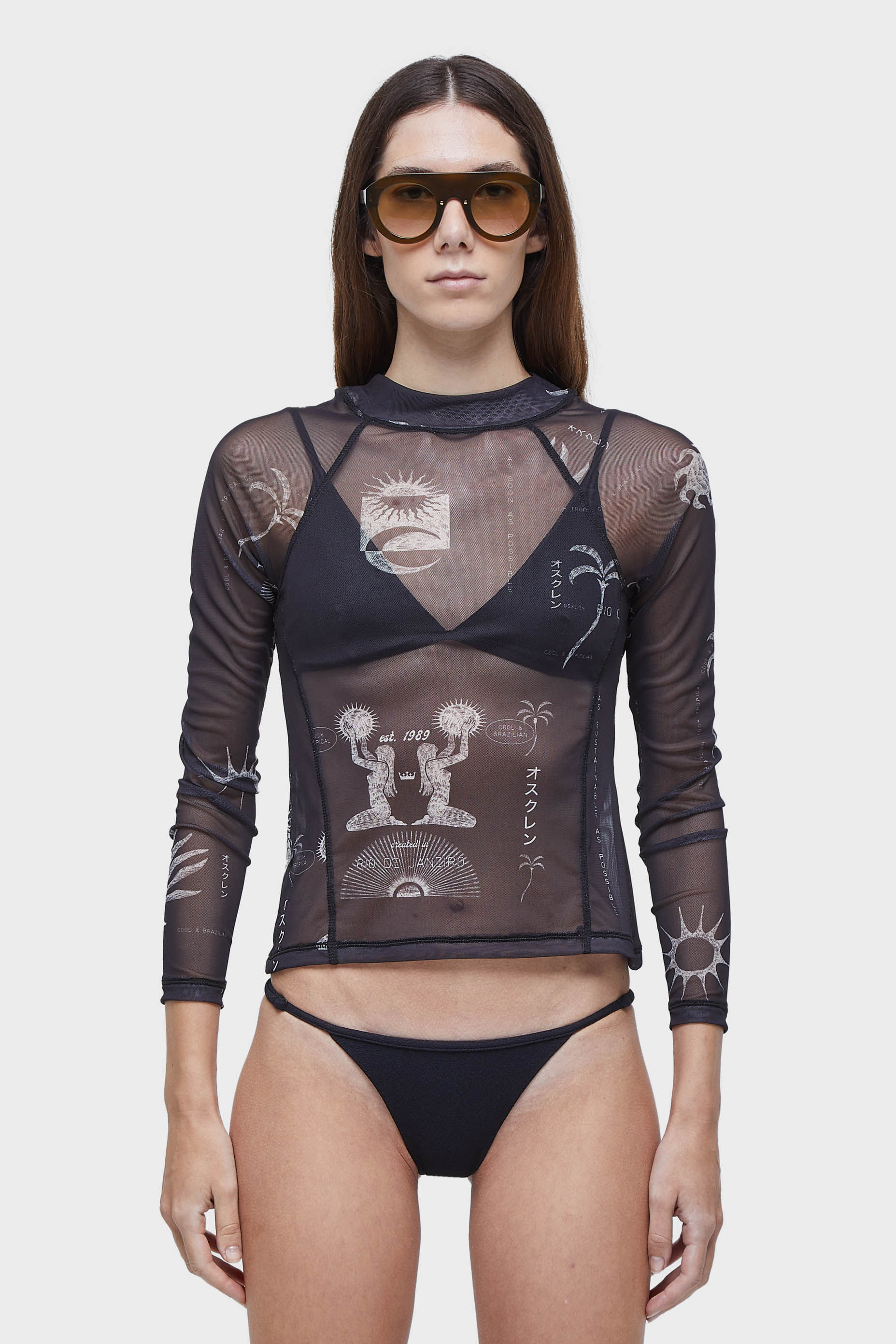 Blusa  tule 1989