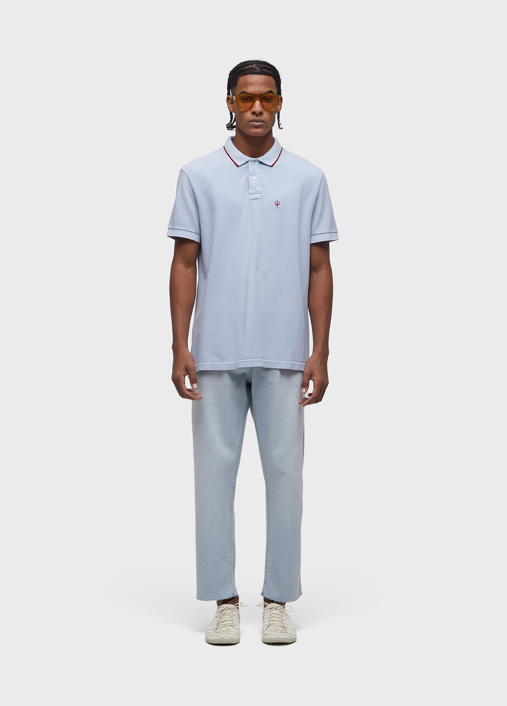 Polo piquet tridente