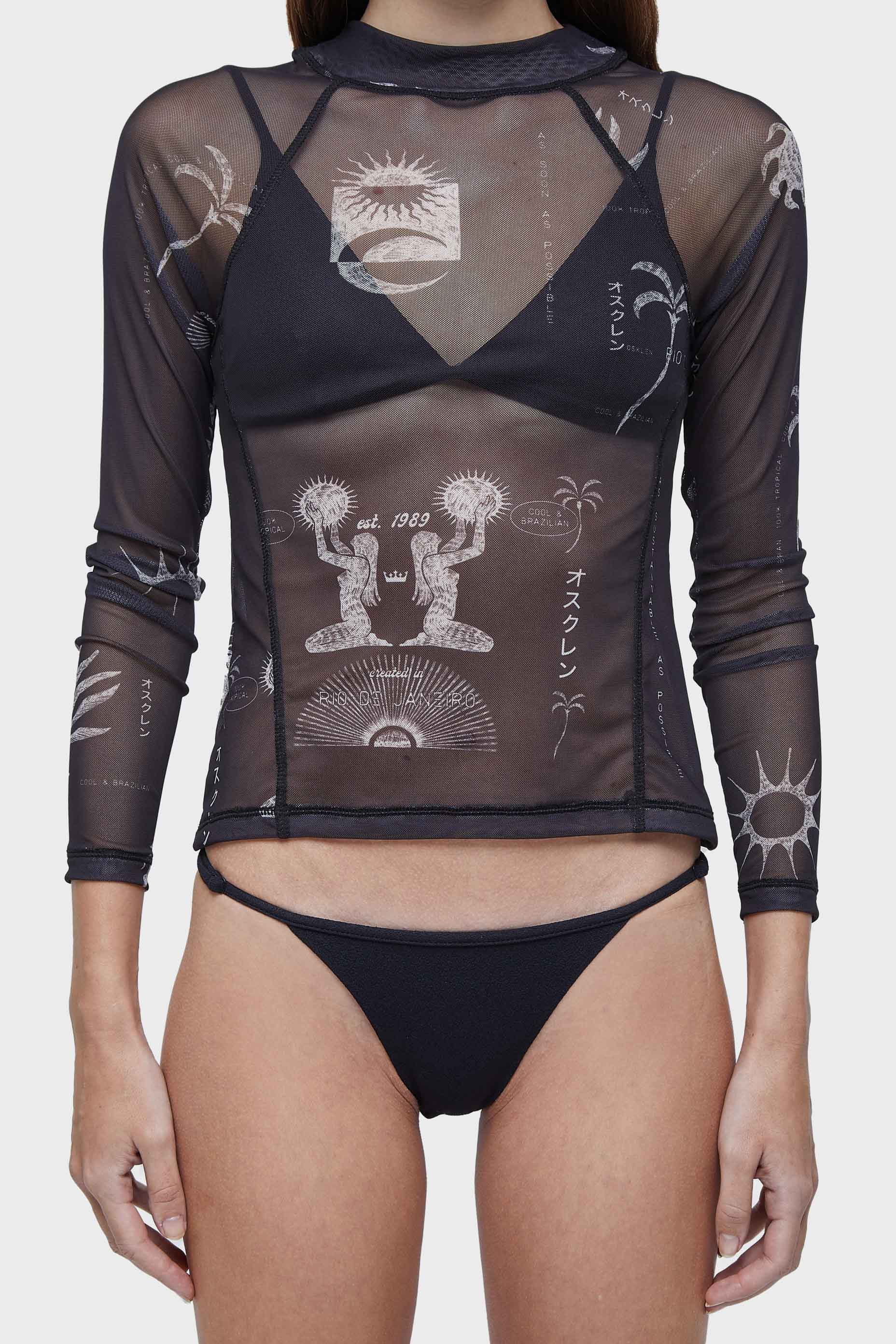 Blusa  tule 1989