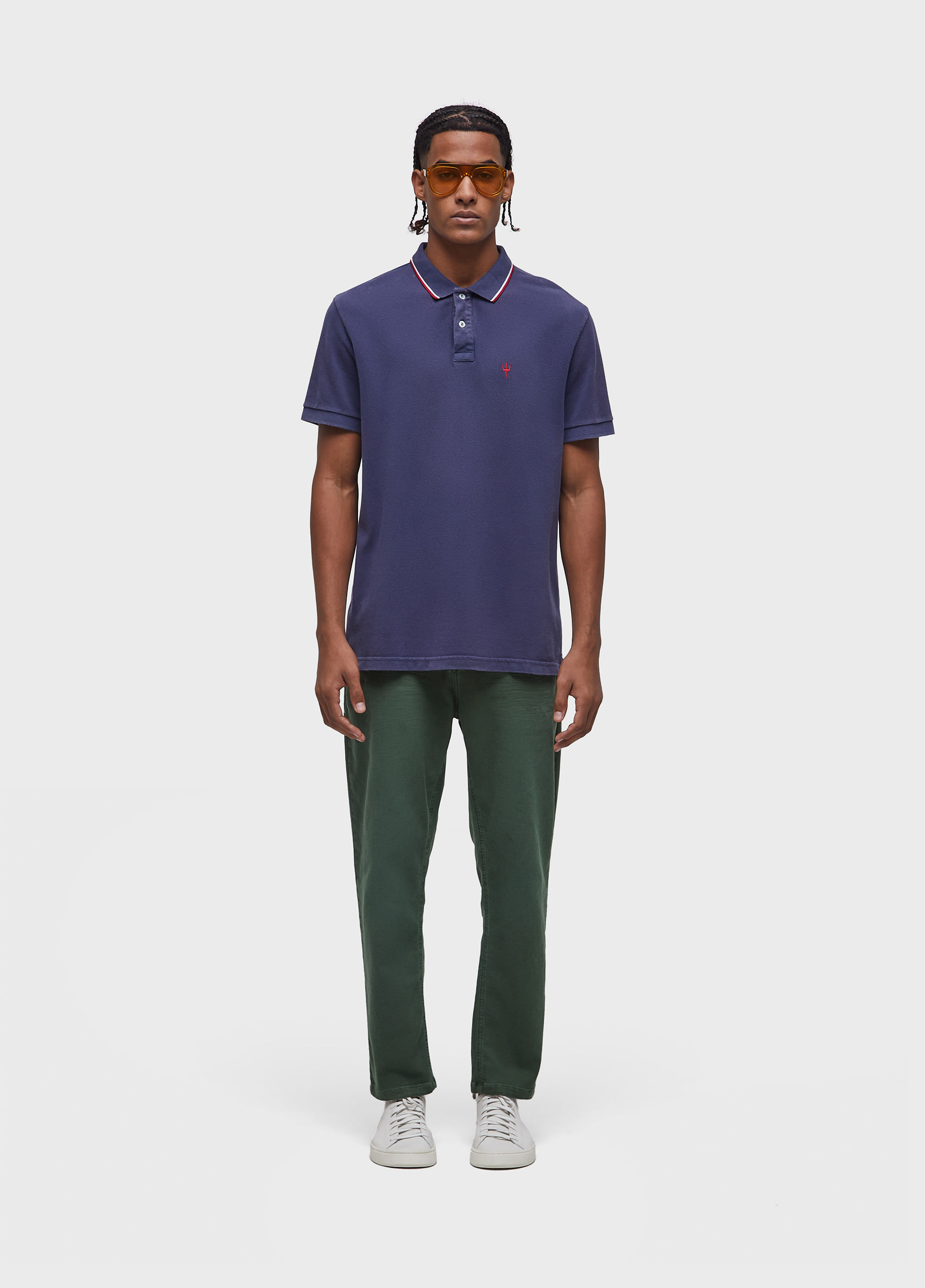 Polo piquet tridente