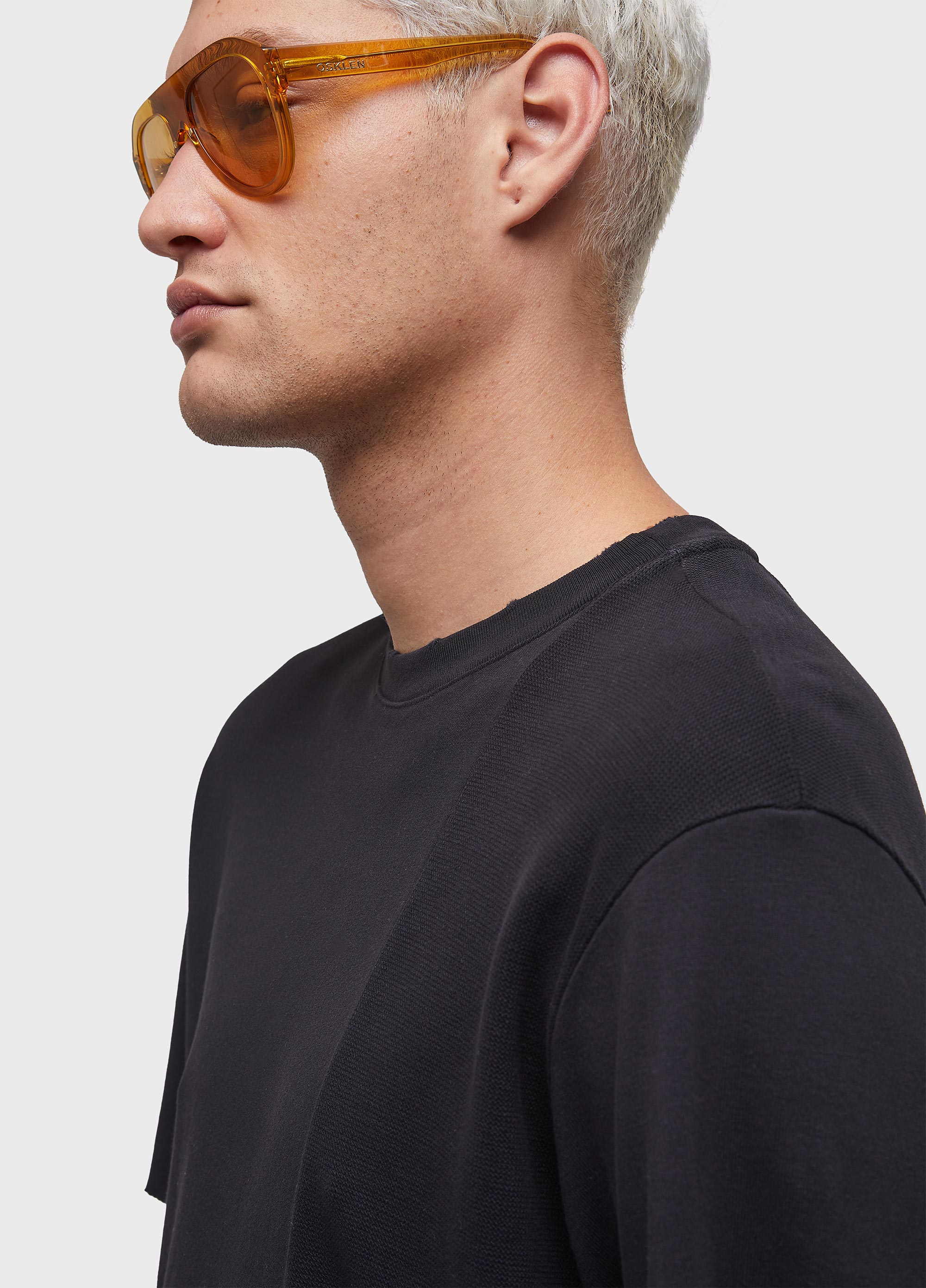 T-shirt MIX assimetrica