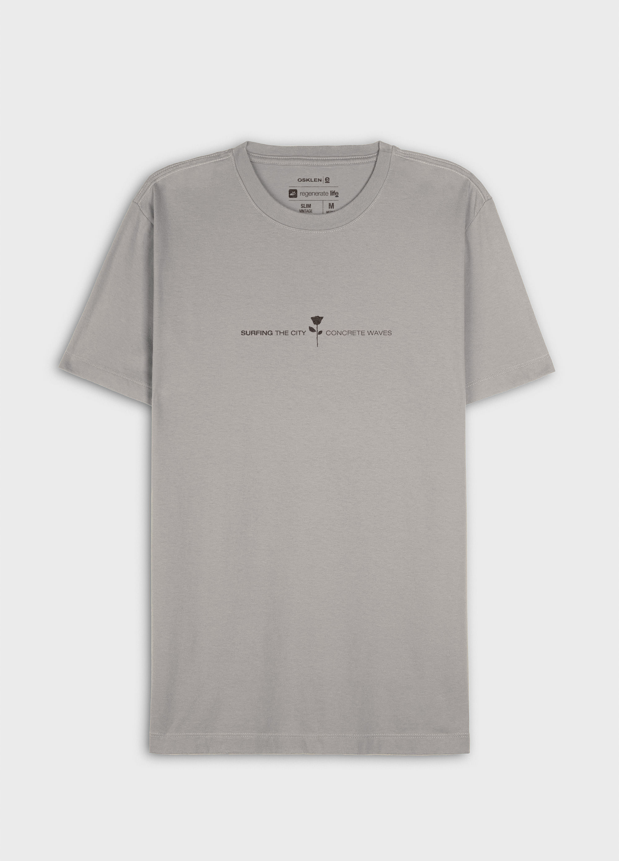 T-shirt vintage concrete waves