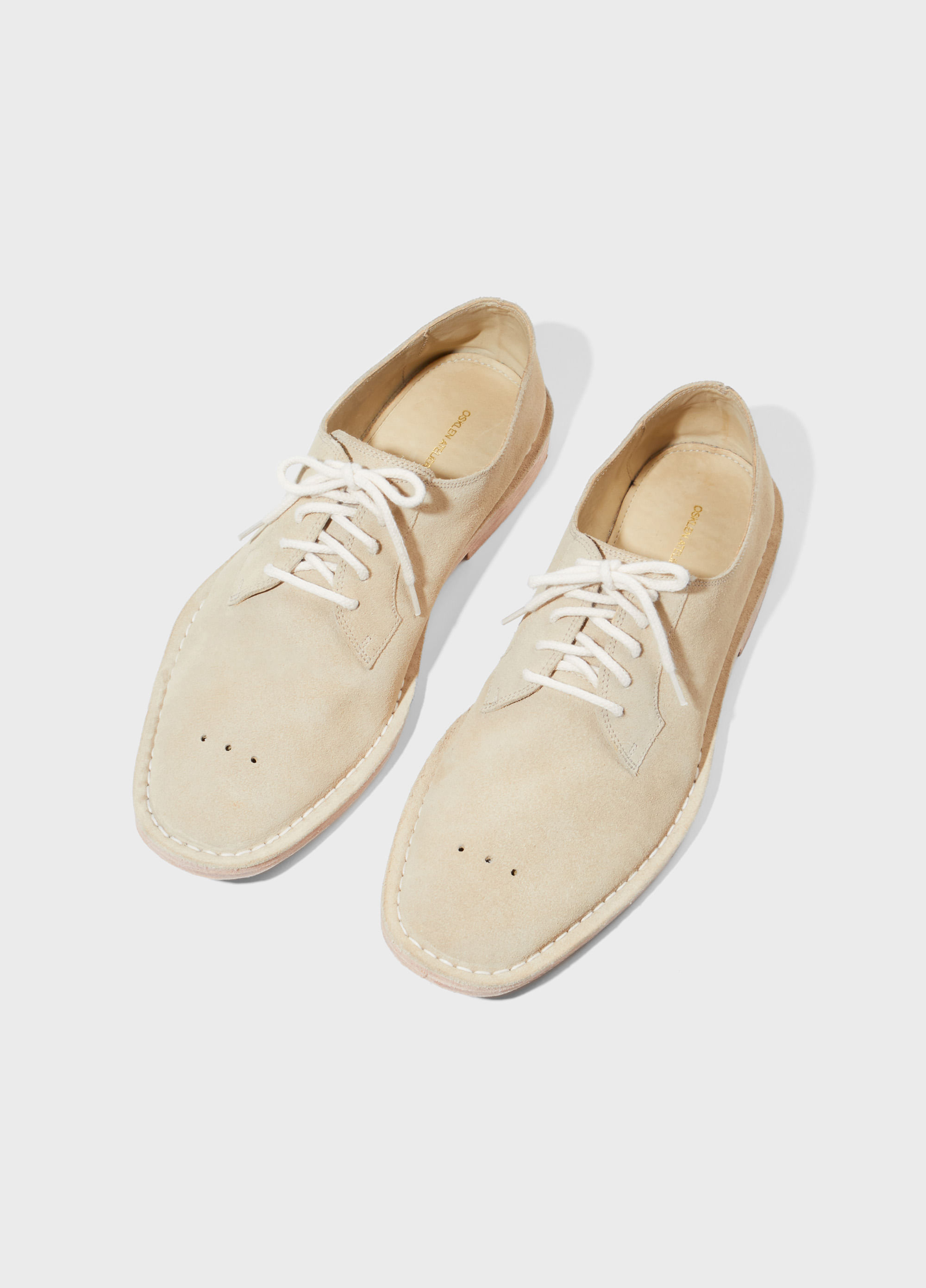 Sapato oxford camurça