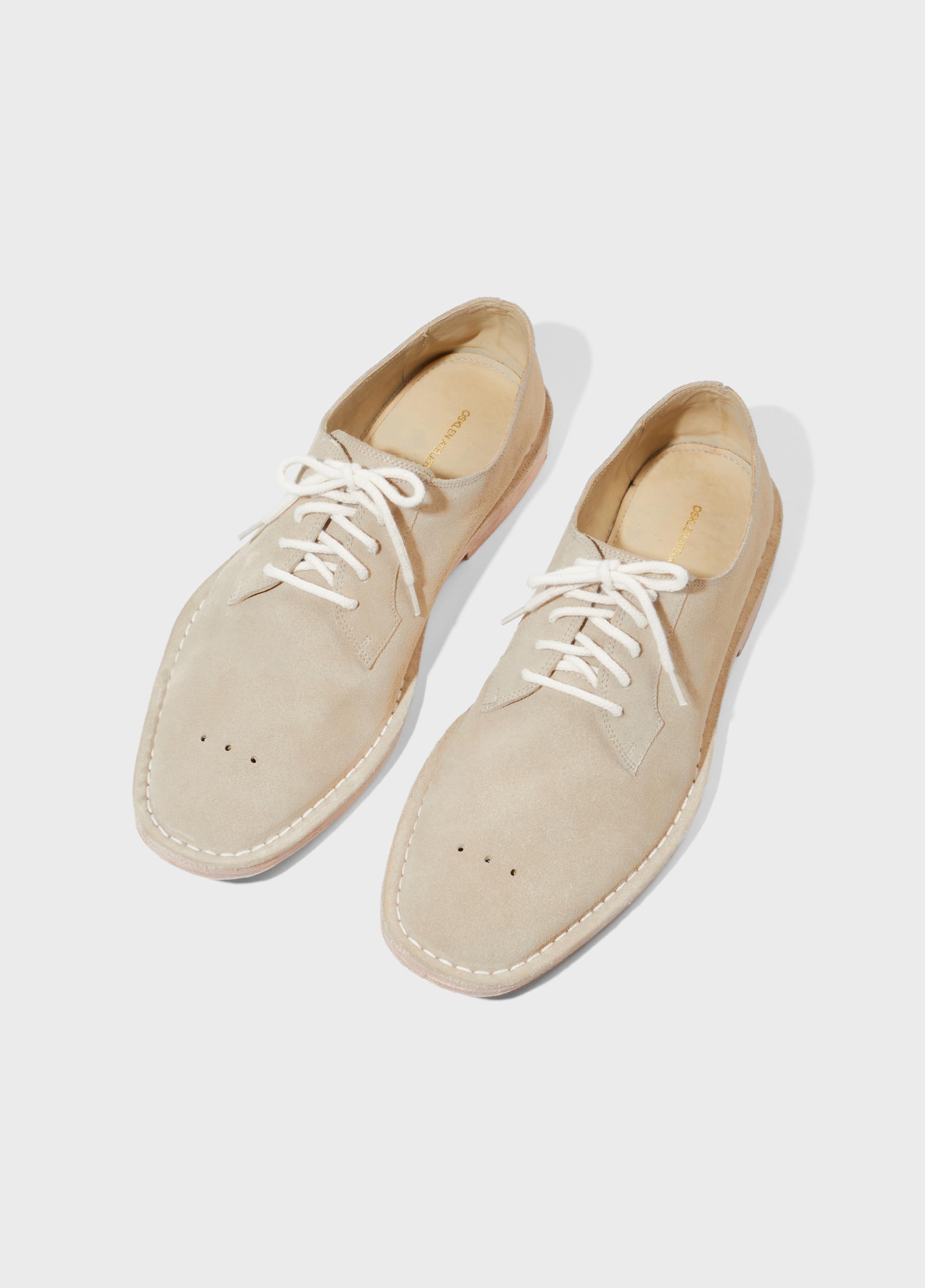 Sapato oxford camurça