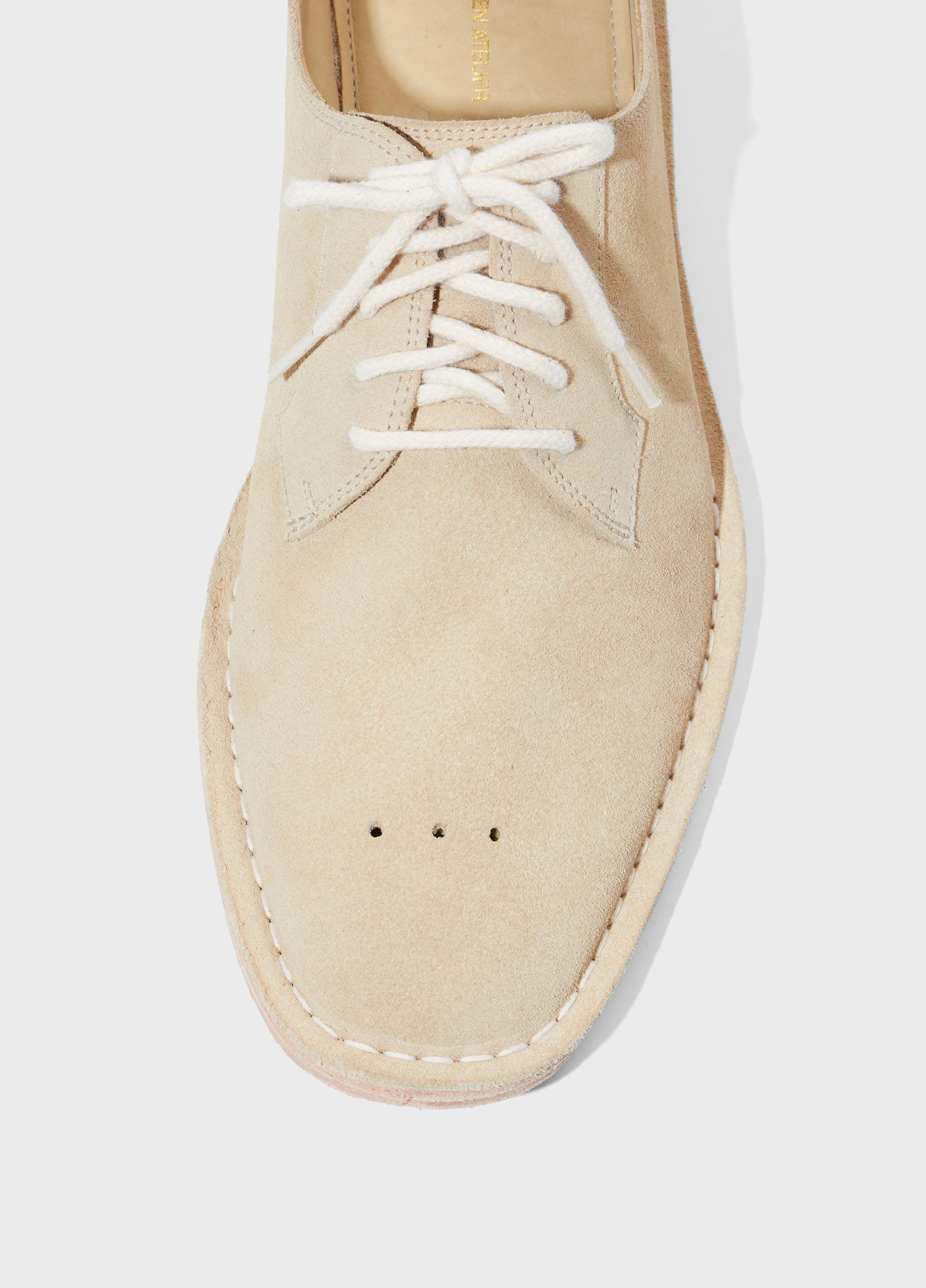 Sapato oxford camurça